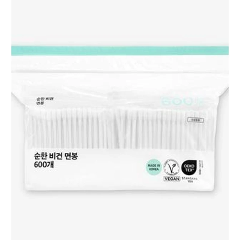 순한비건면봉 600개