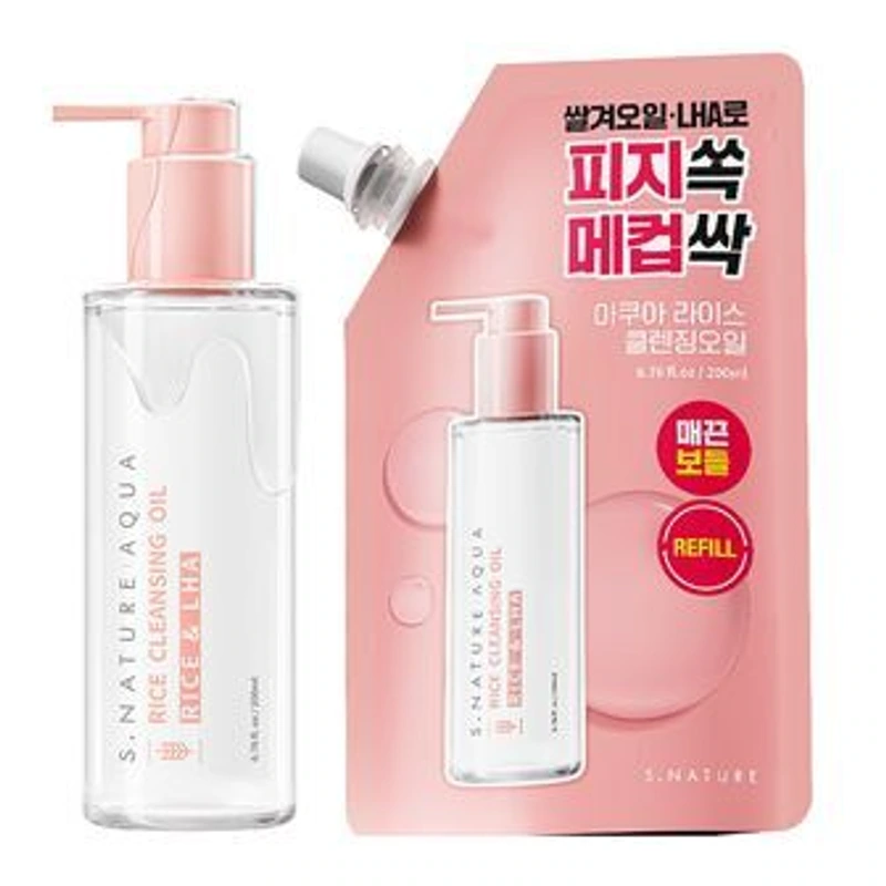 아쿠아 라이스 클렌징오일 200ml