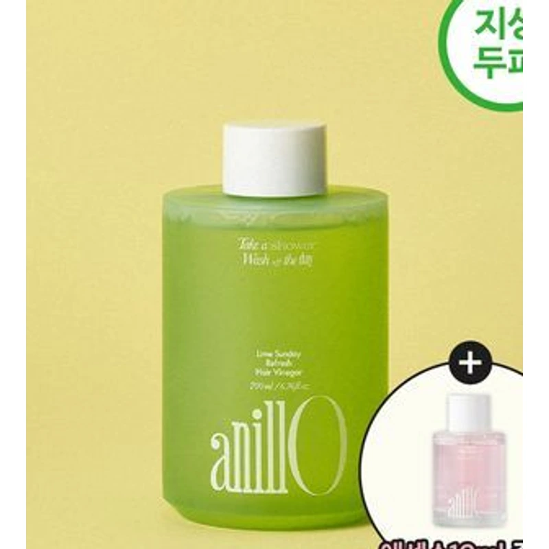 라임썬데이 리프레시 헤어 비니거 200ml (쿨링&정수리 냄새 케어)