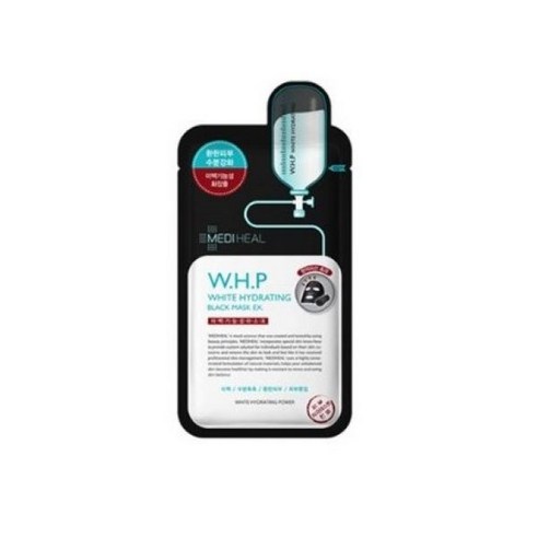 WHP 미백수분 블랙 마스크팩 EX 1BOX (10ea), 1개입, 40개