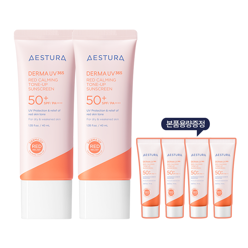 더마 UV 365 레드진정 톤업 선크림 SPF50+ PA++++, 60ml, 1개