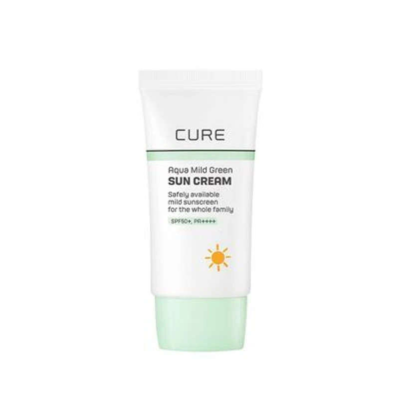 김정문알로에 큐어 아쿠아 마일드 그린 선 크림 40ml