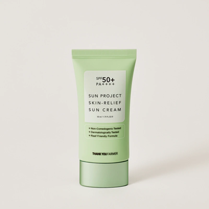 선프로젝트 스킨 릴리프 논코메도제닉 선크림 50ml