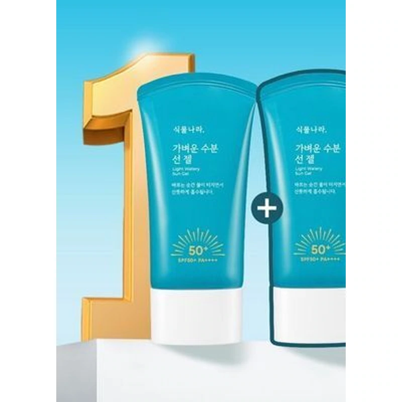 가벼운 수분 선 젤 60ml 단품/2입