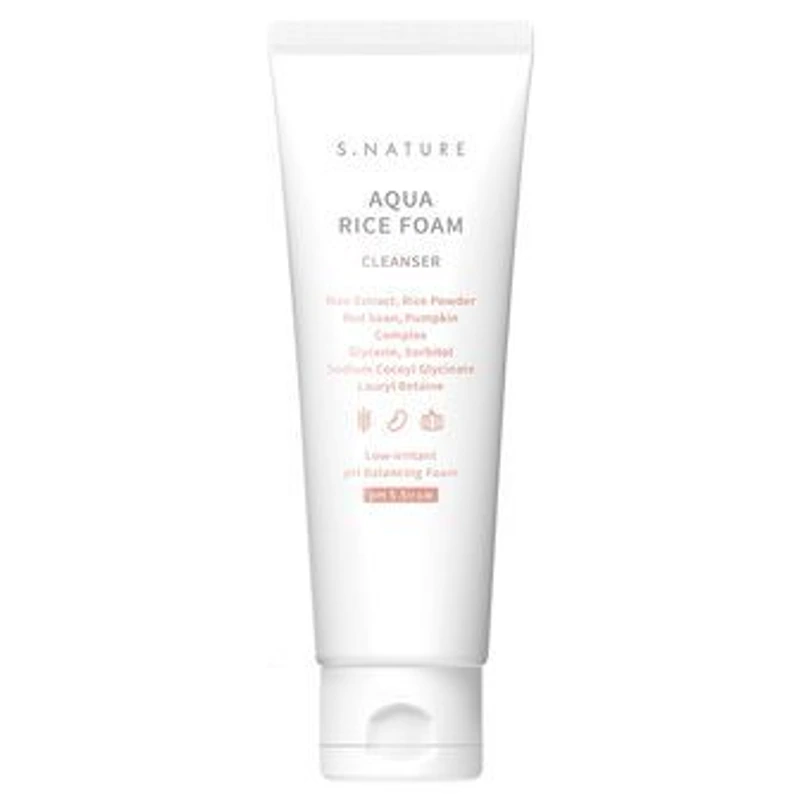 아쿠아 라이스 약산성 클렌징폼 160ml