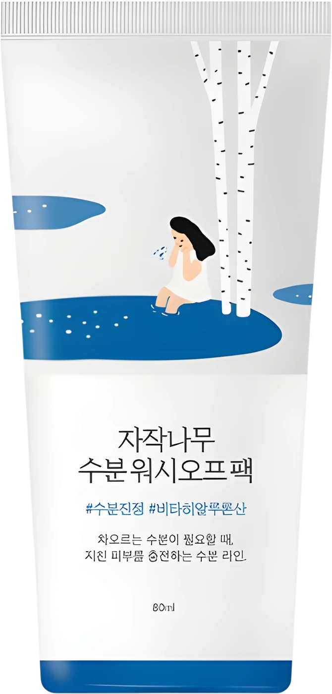 라운드랩 자작나무 수분 워시오프 팩 80ml