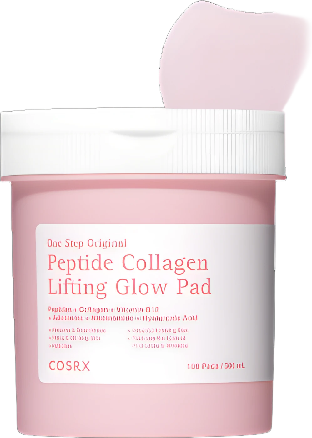COSRX One Step Original Peptide Collagen Lifting Glow Pad 100 Sheets