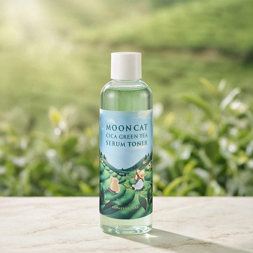 Moon Cat CICA Green Tea Serum Toner
