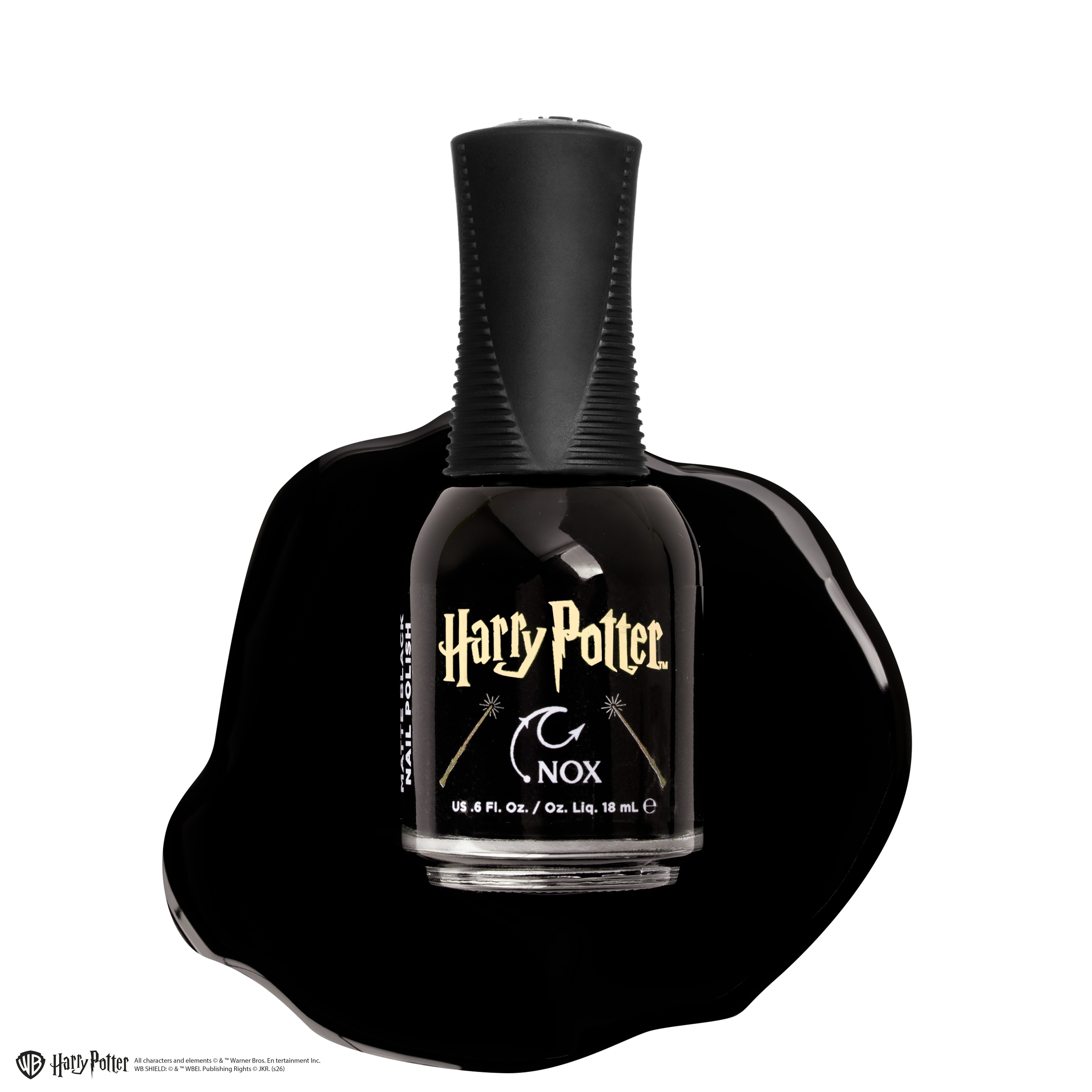 ORLY Harry Potter™ Matte Black Polish - Nox
