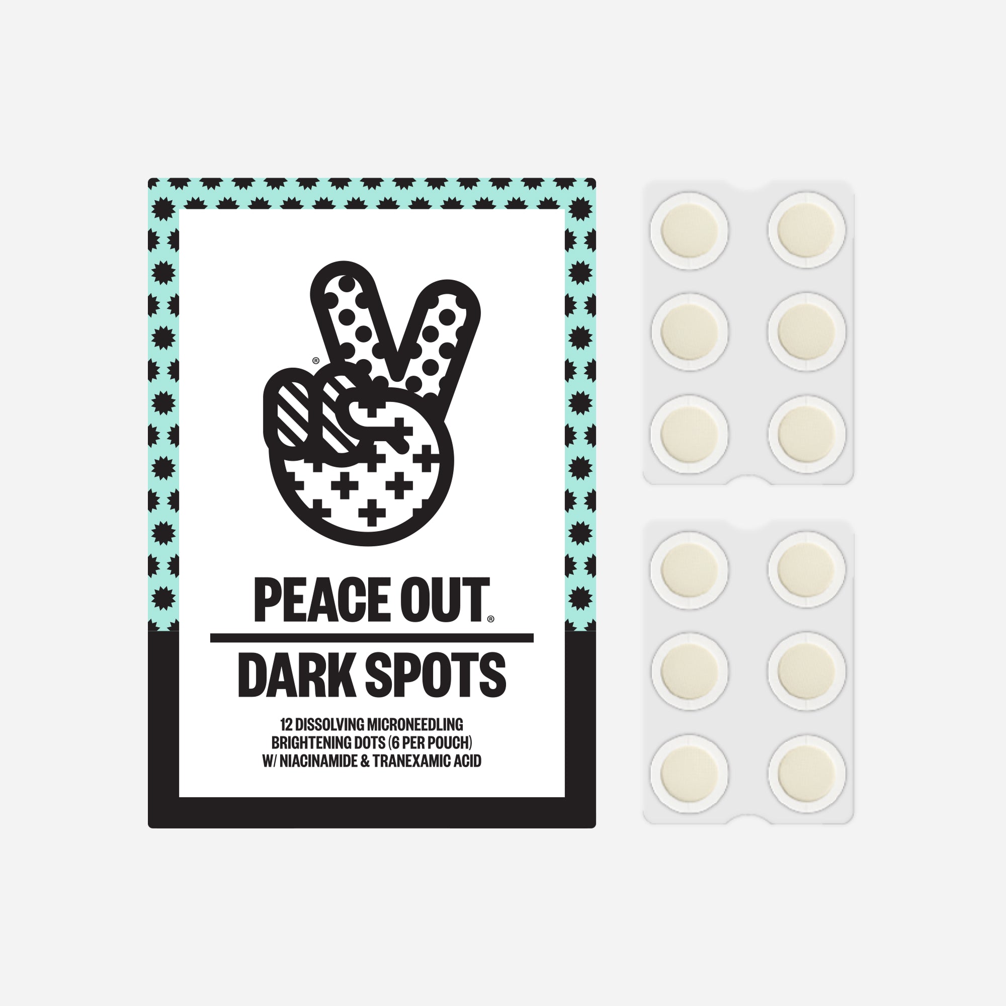 Peace Out Skincare Dark Spots Microneedling Dots