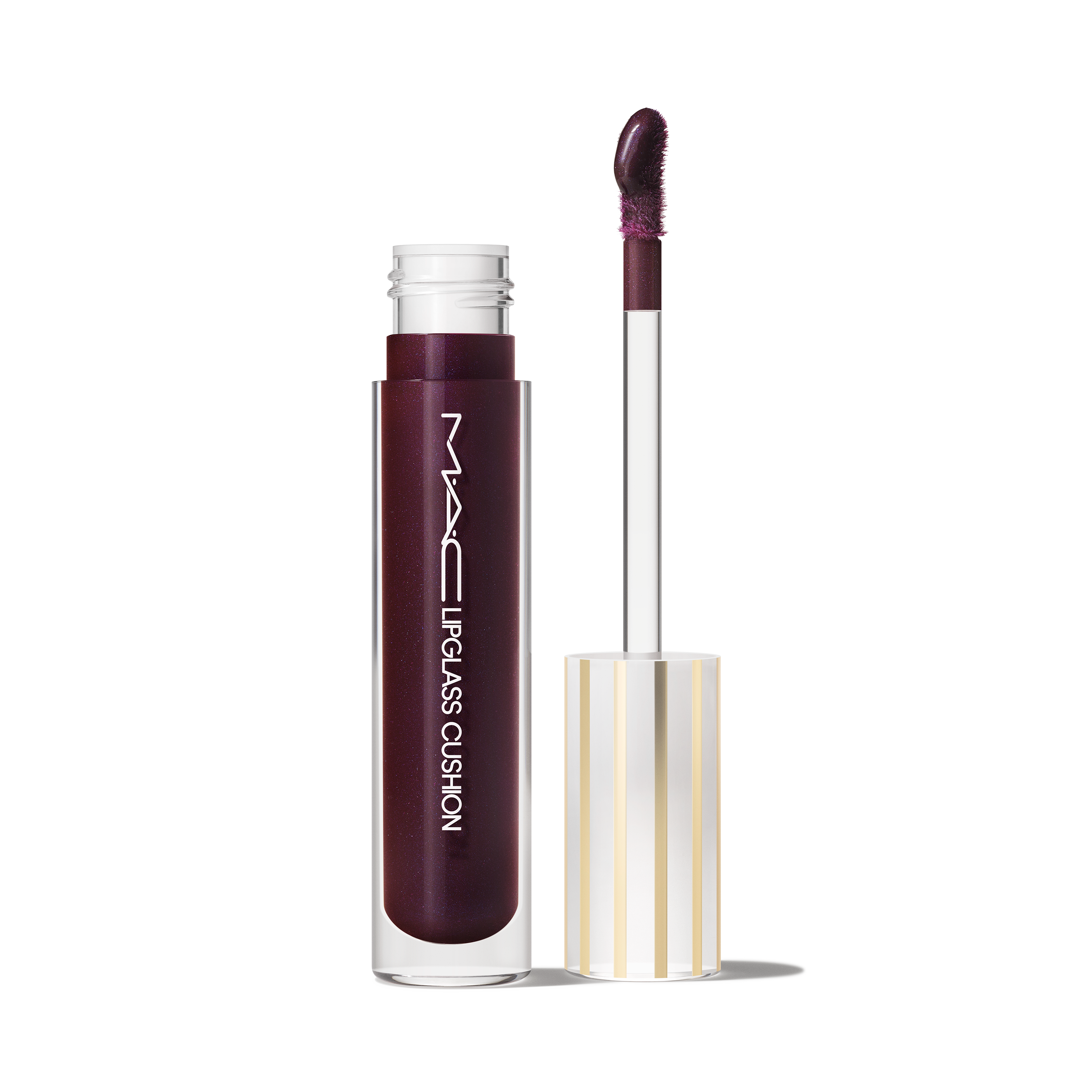 M·A·C Lipglass Cushion High-Pigment Lip Oil - Grapesicle