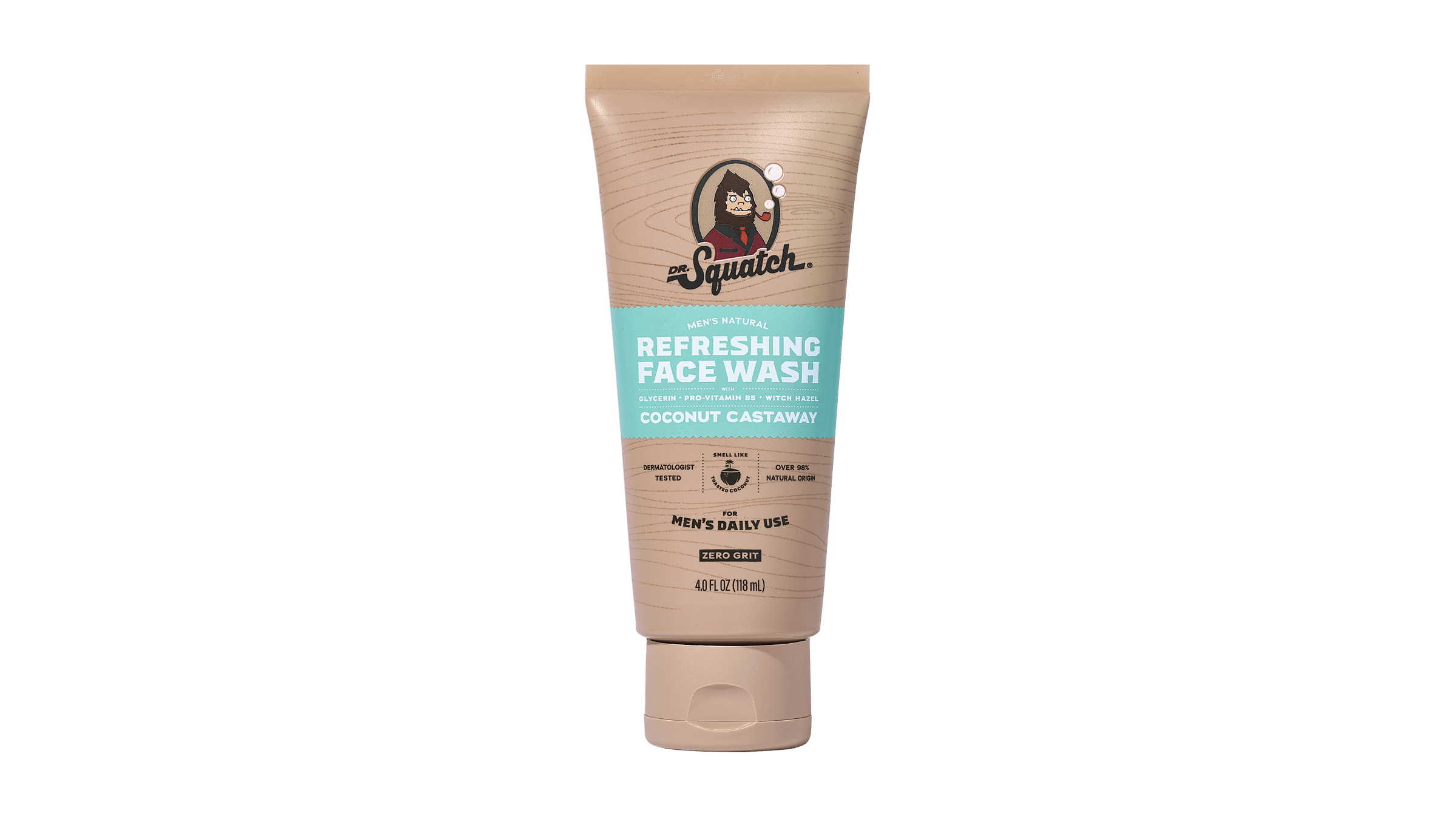 Dr. Squatch Coconut Castaway Refreshing Face Wash