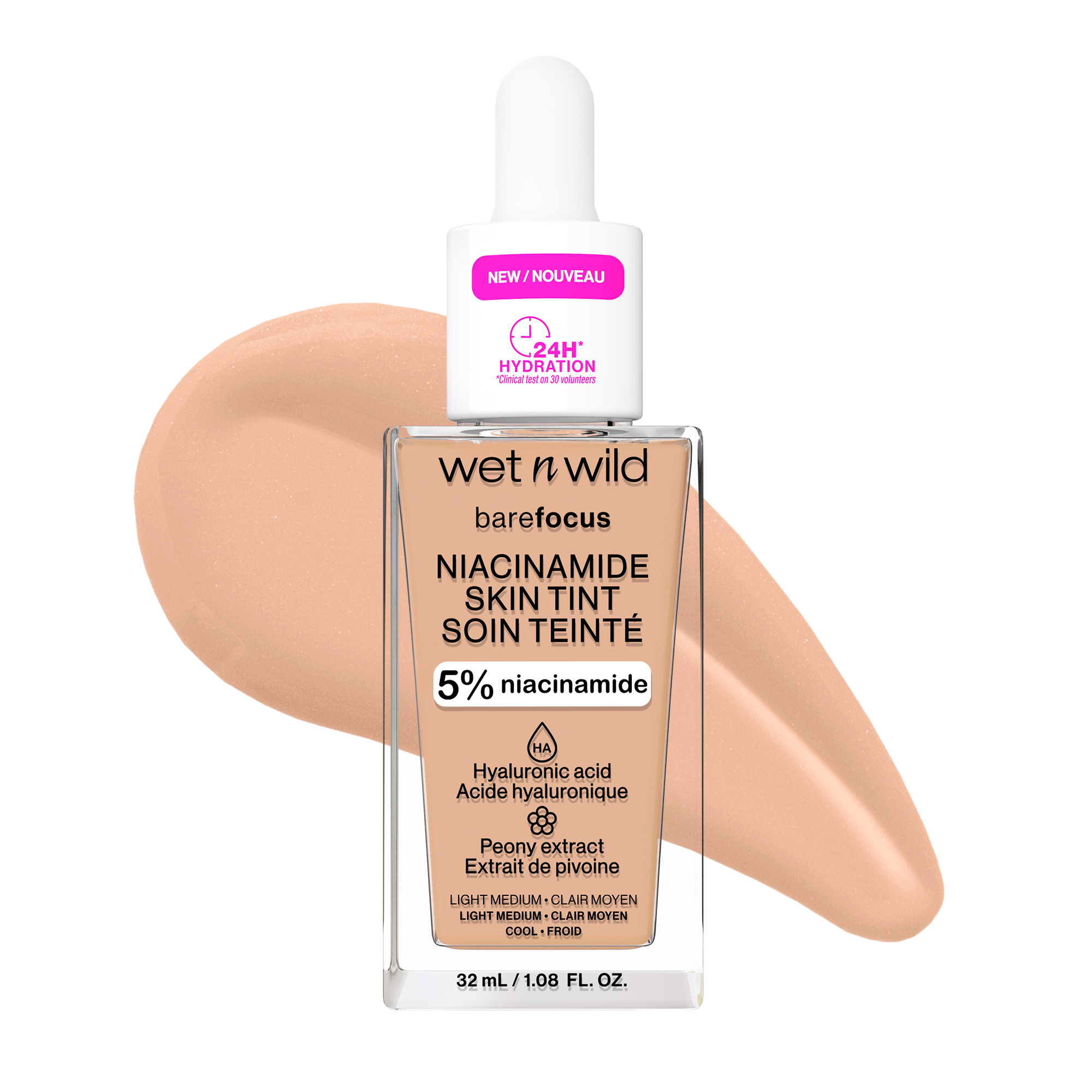 wet n wild Bare Focus Niacinamide Skin Tint | Light Medium