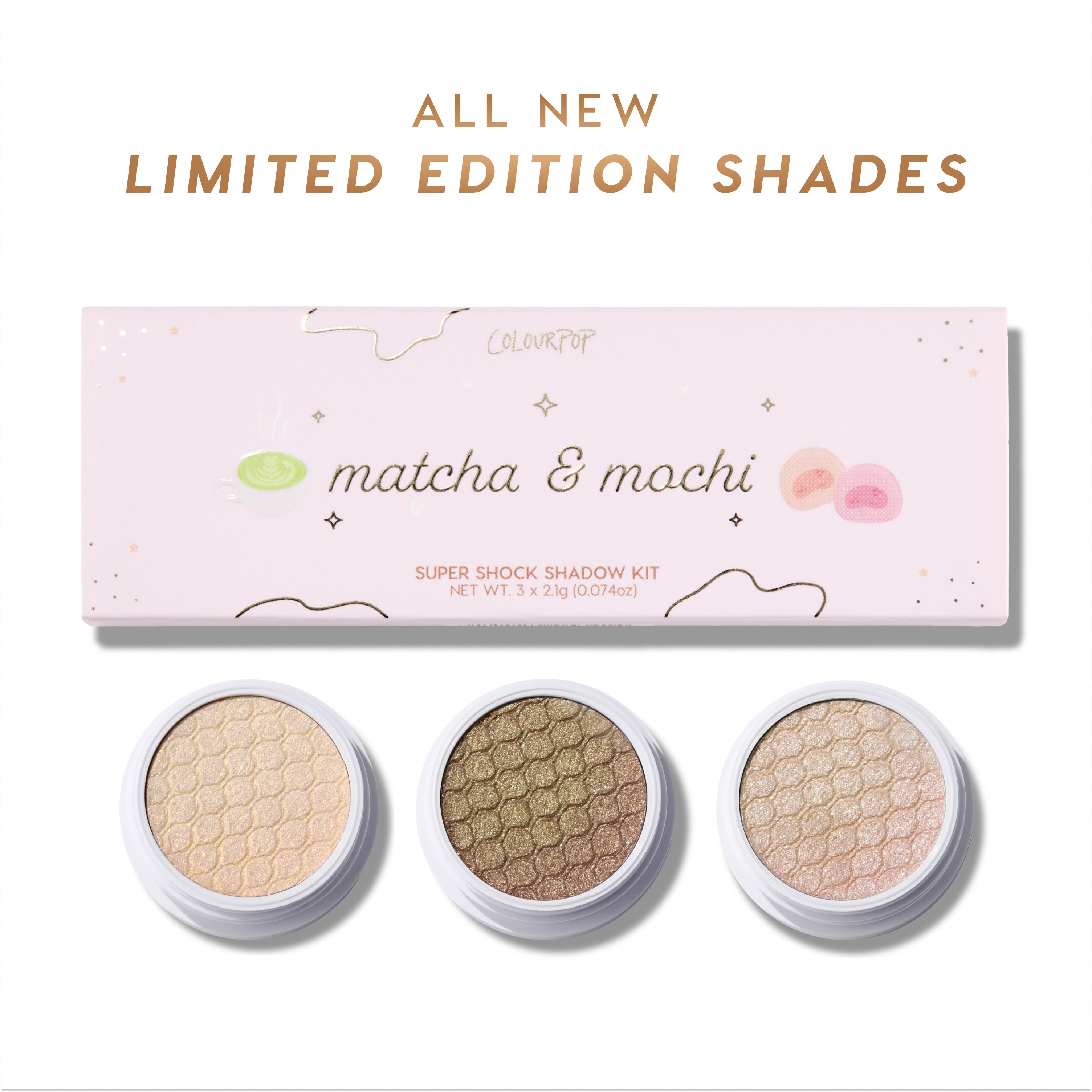 ColourPop Matcha and Mochi