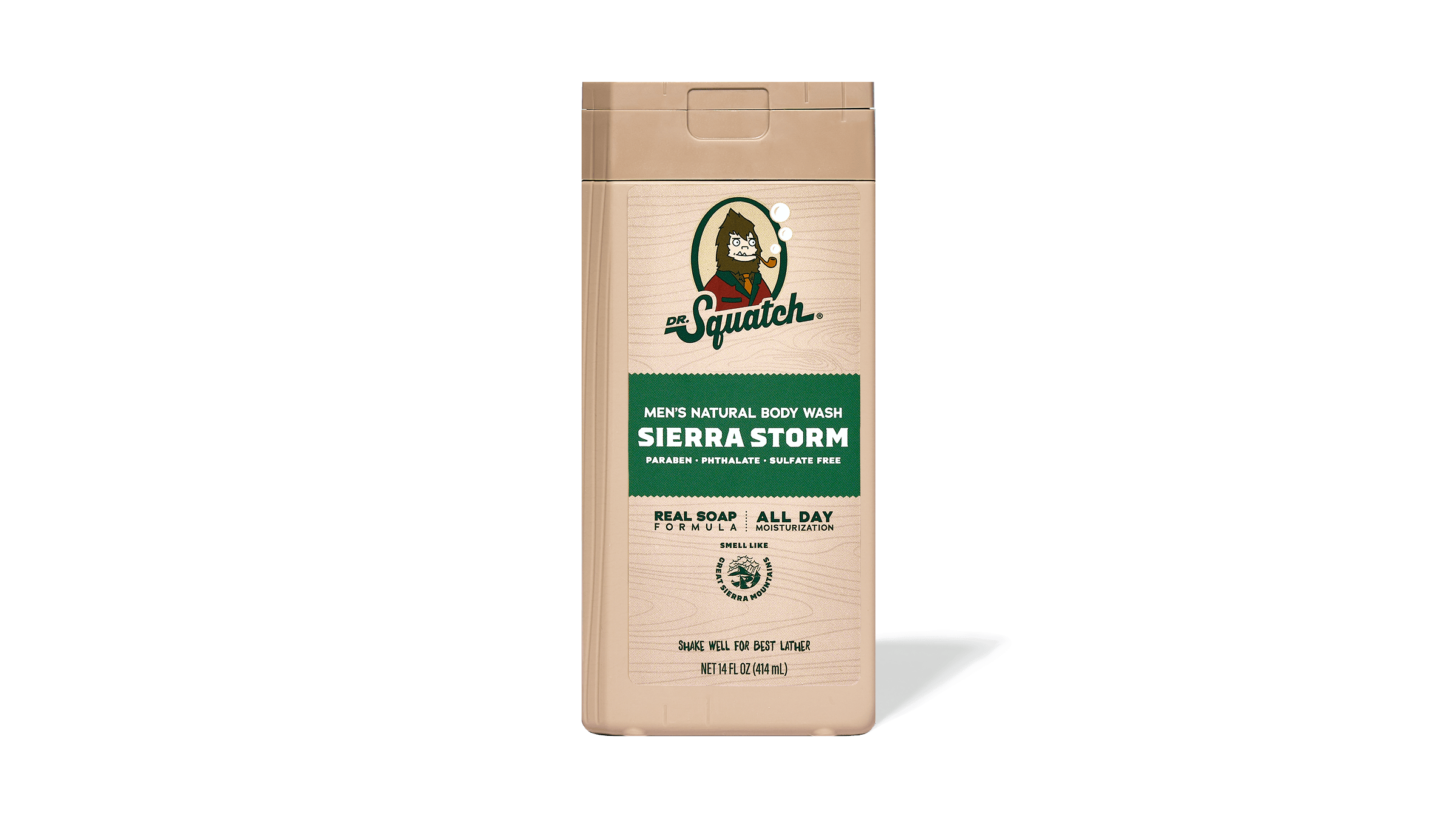 Dr. Squatch 14 oz Sierra Storm Body Wash