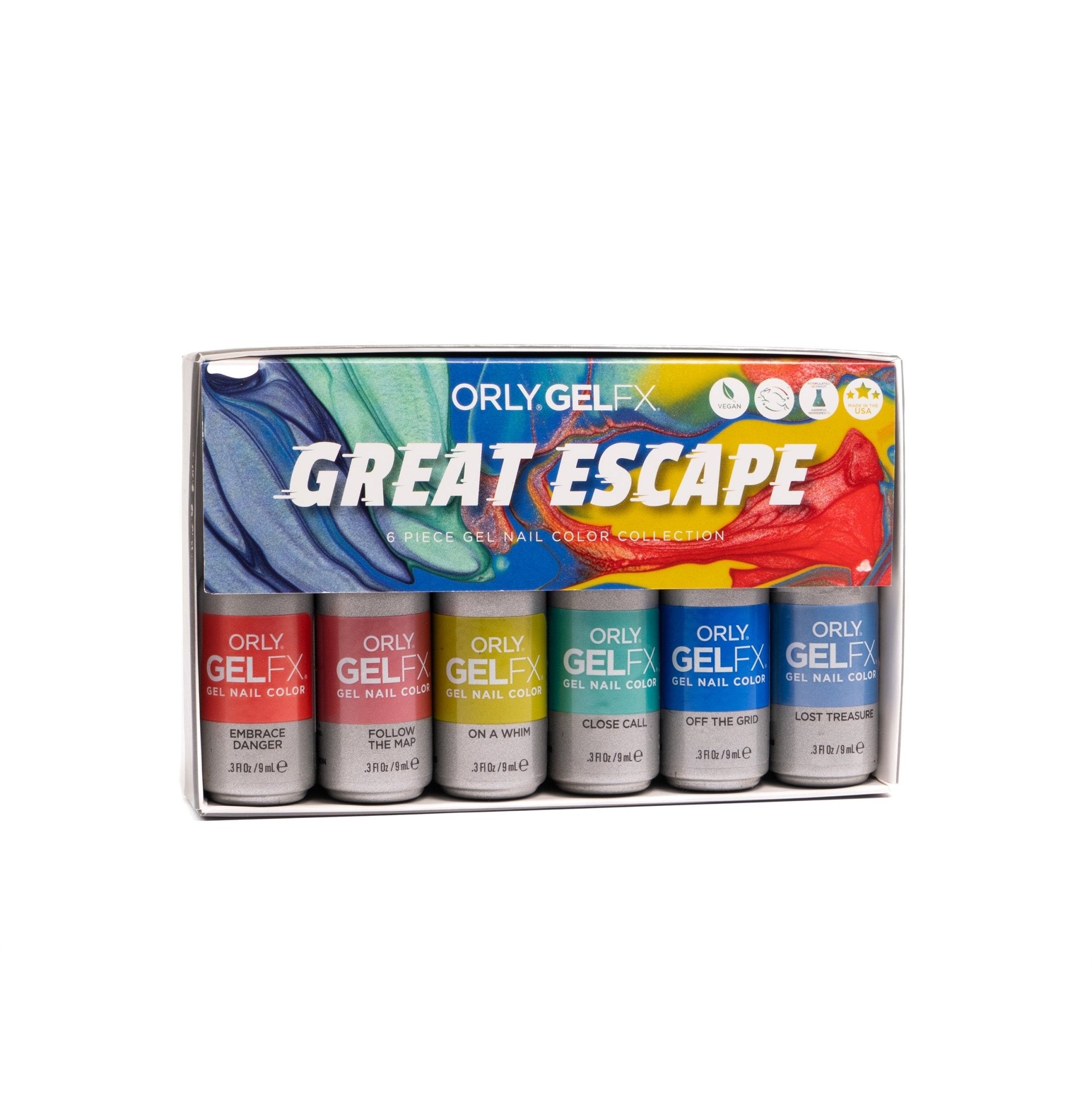 ORLY Great Escape 6PIX Gel Nail Color