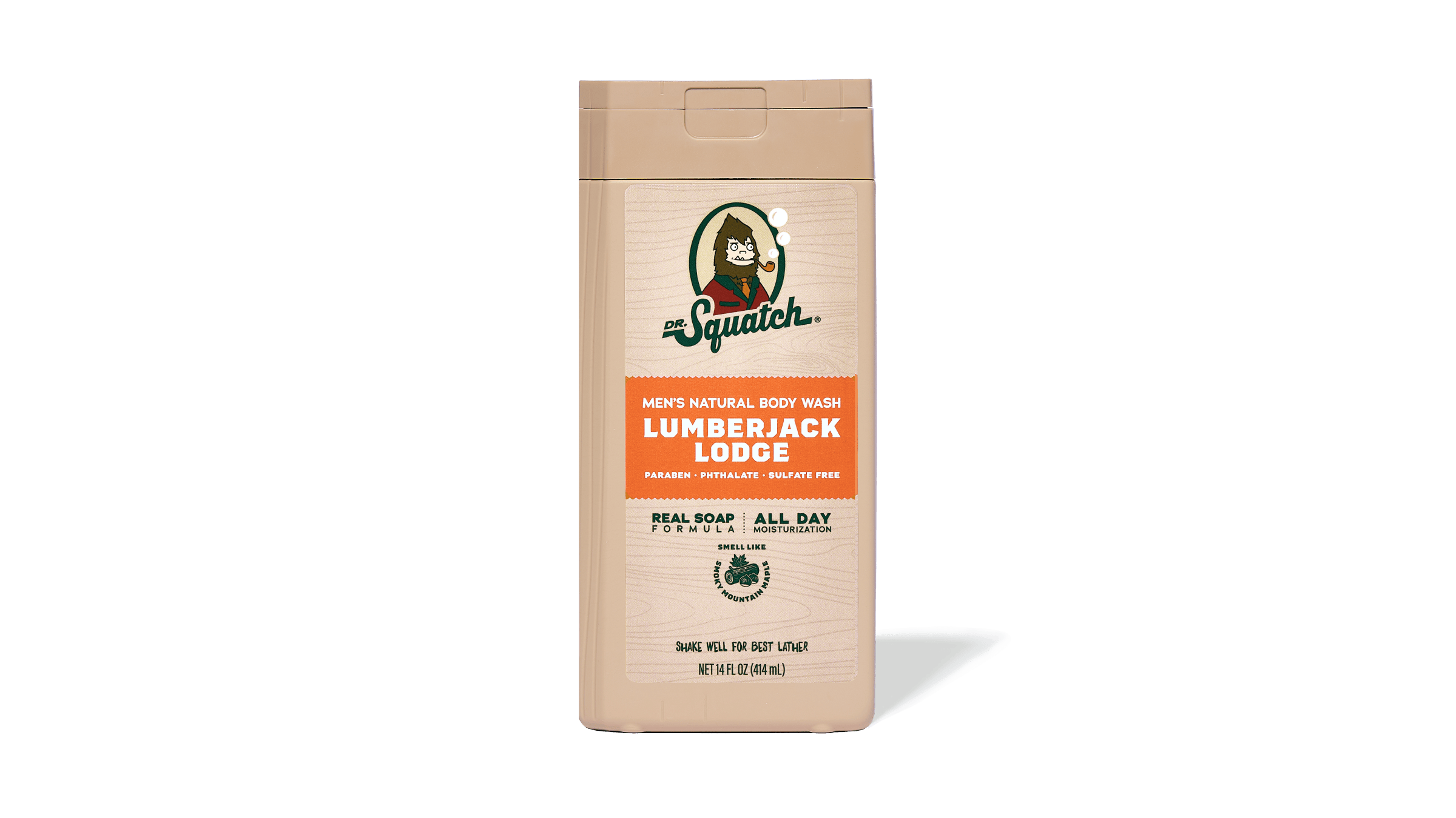 Dr. Squatch 14 oz Lumberjack Lodge Body Wash