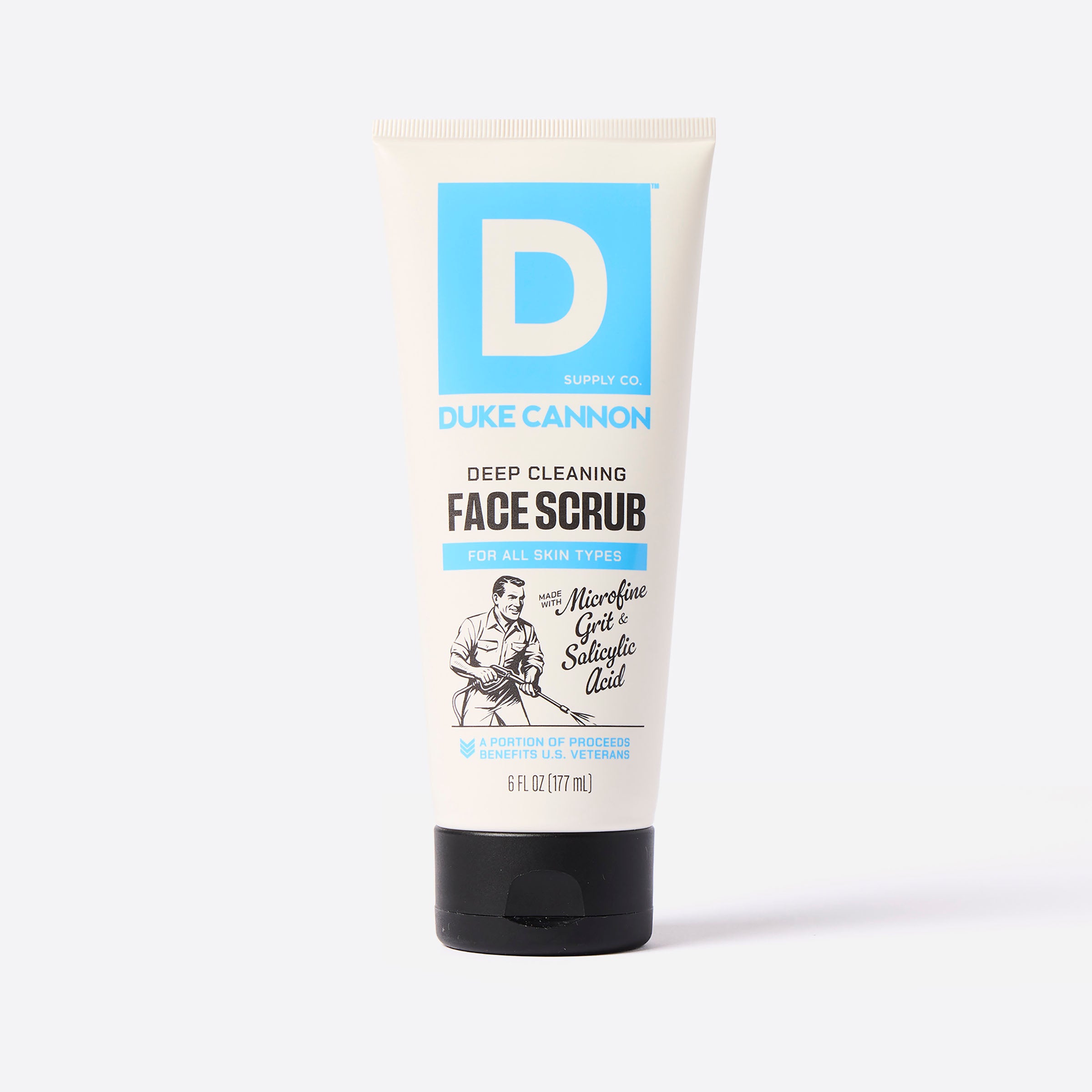 Duke Cannon Deep Cleaning Face Scrub - 6 oz.
