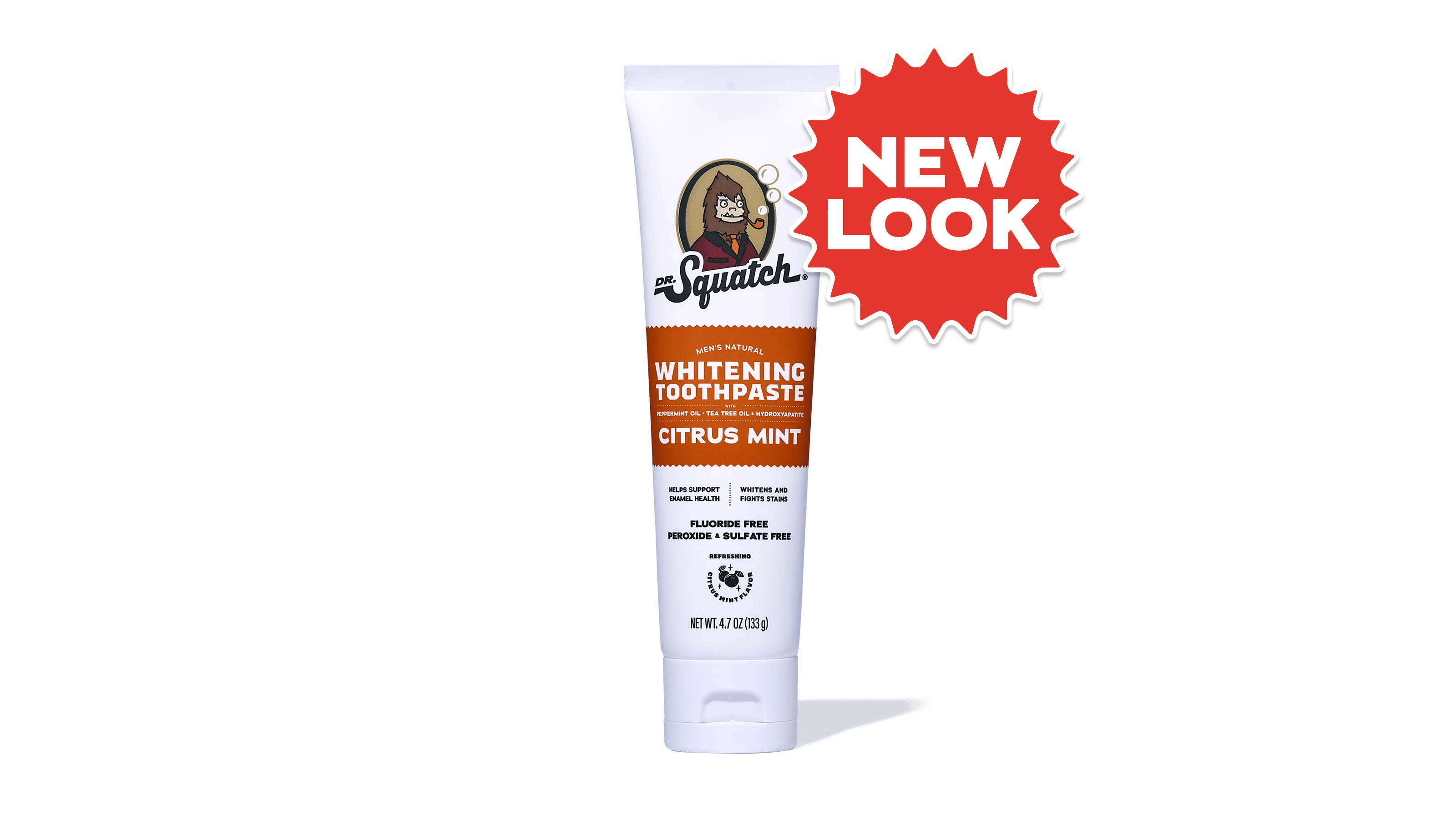 Dr. Squatch Citrus Mint Whitening Toothpaste