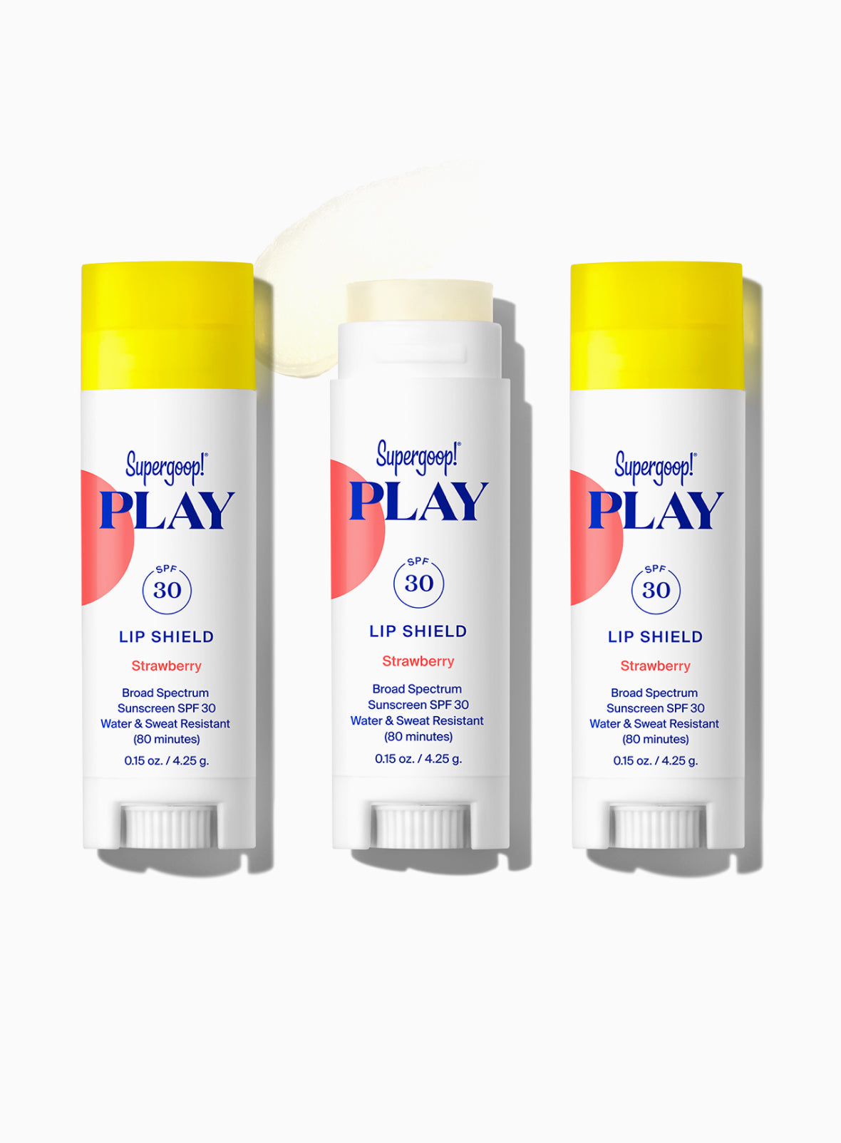 Supergoop! PLAY Lip Shield SPF 30 Strawberry