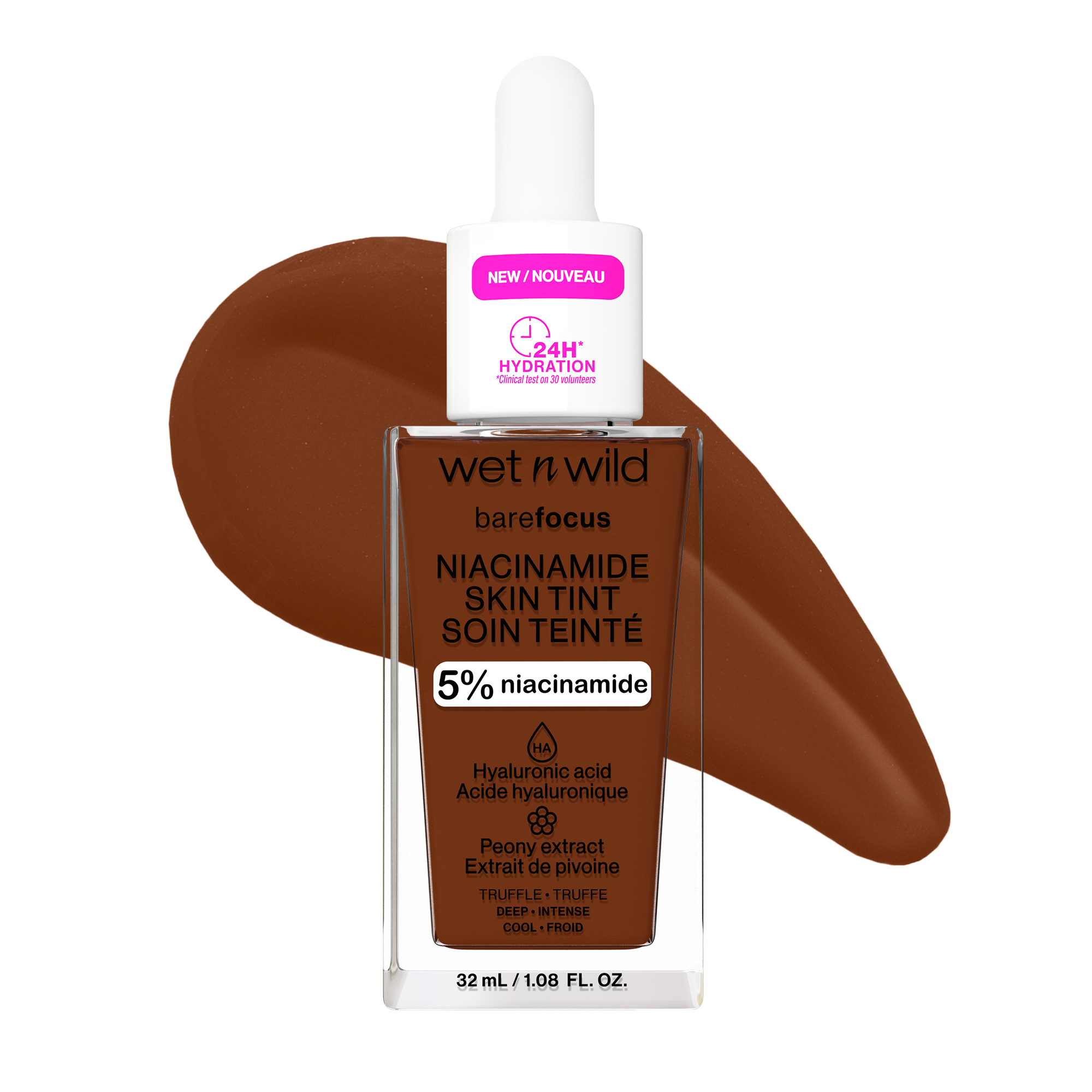 wet n wild Bare Focus Niacinamide Skin Tint | Truffle