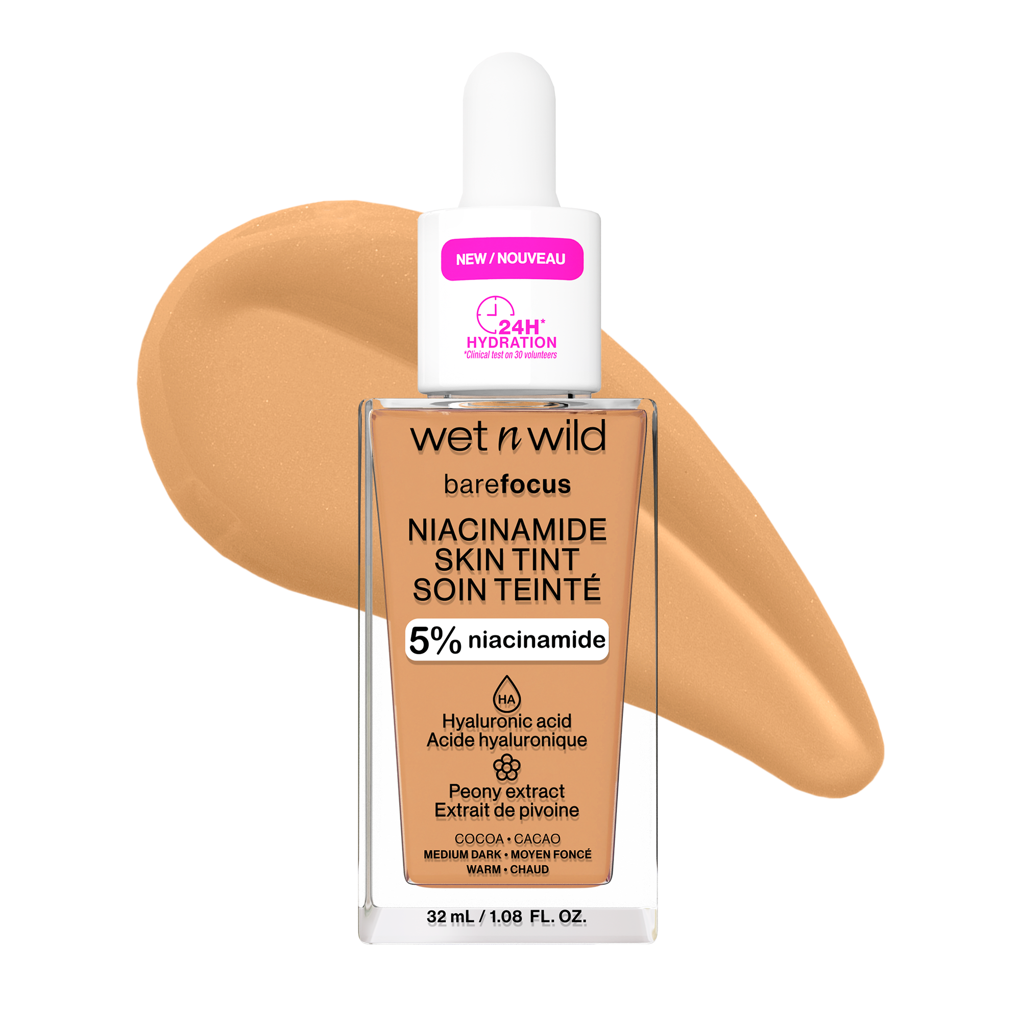 wet n wild Bare Focus Niacinamide Skin Tint | Cocoa