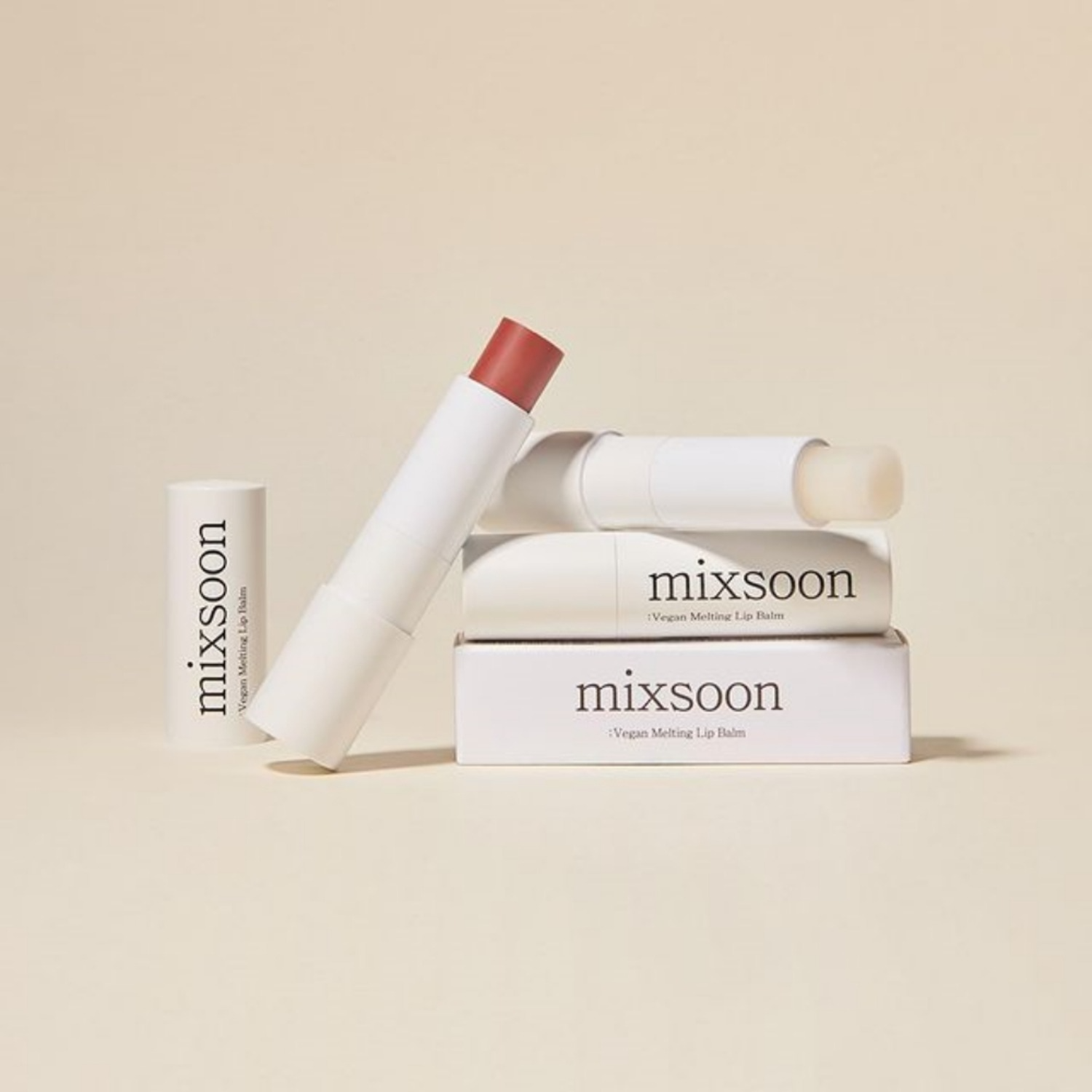 Mixsoon 비건 멜팅 립밤 2종