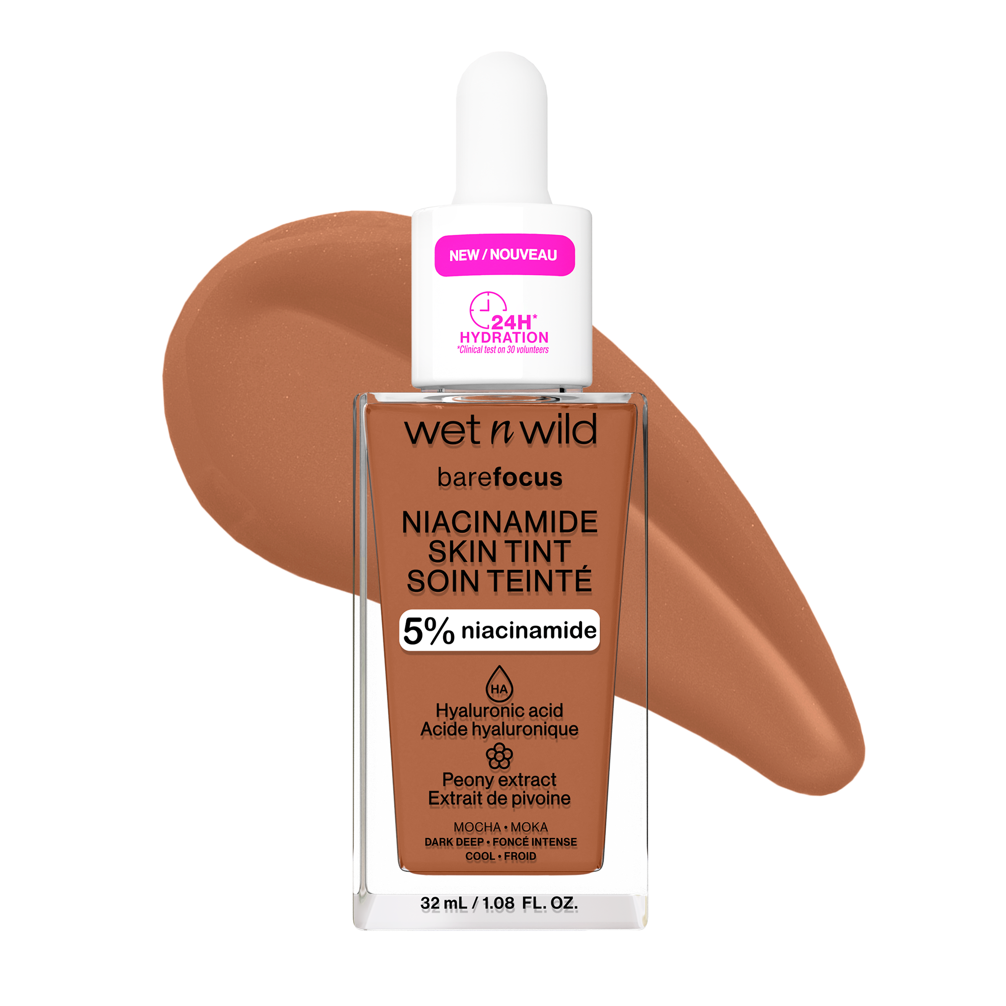 wet n wild Bare Focus Niacinamide Skin Tint | Mocha
