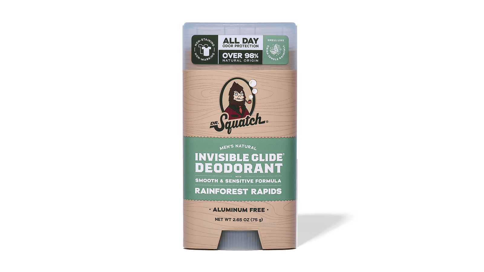 Dr. Squatch Rainforest Rapids Invisible Glide Deodorant