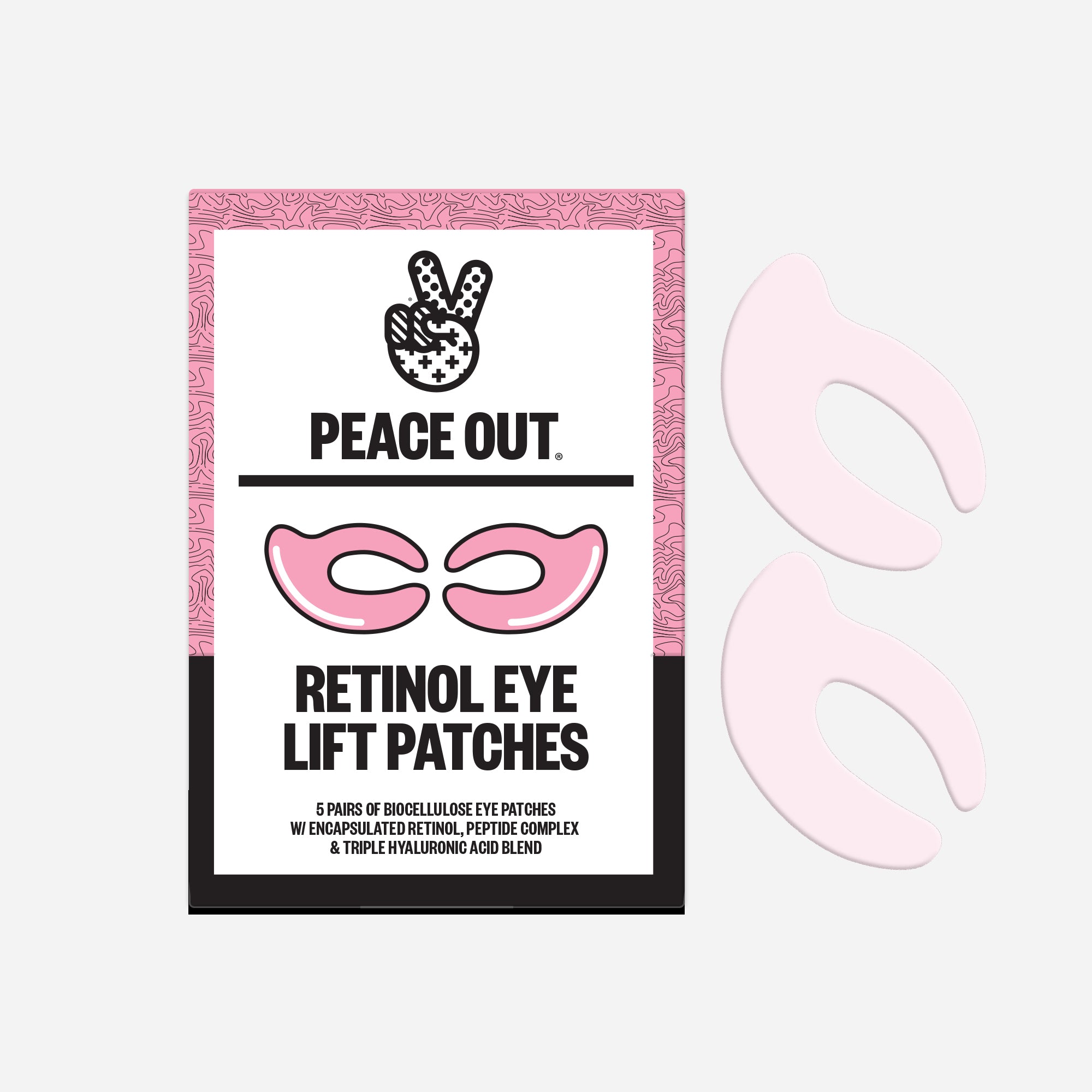 Peace Out Skincare Retinol Eye Lift Patches