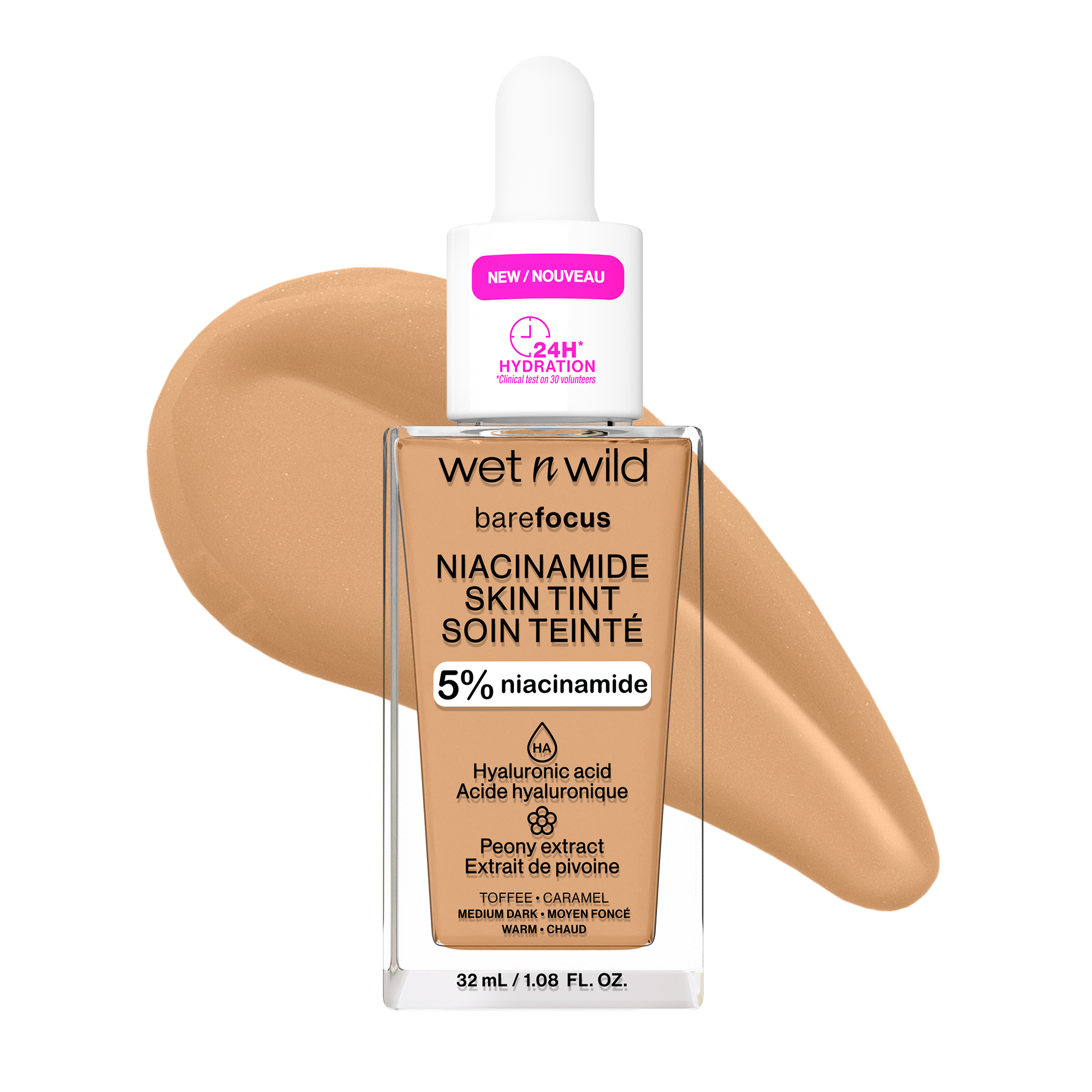 wet n wild Bare Focus Niacinamide Skin Tint | Toffee