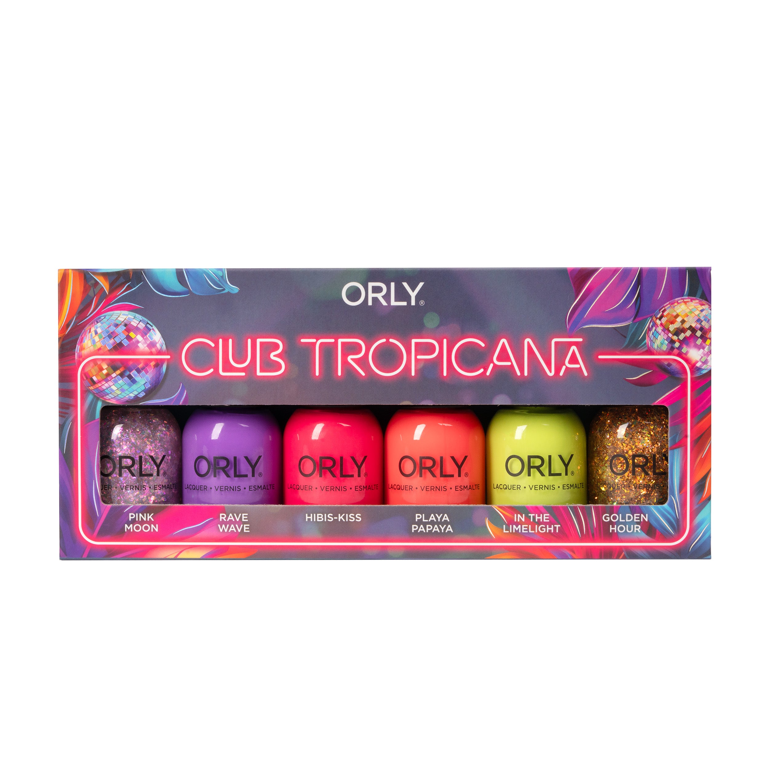ORLY Club Tropicana Lacquer 6PIX
