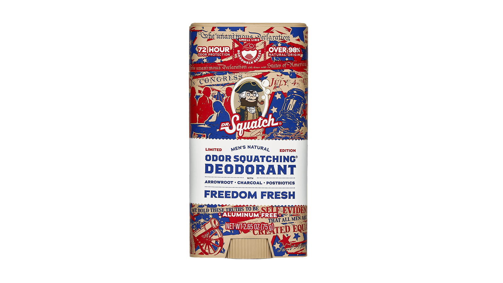 Dr. Squatch Freedom Fresh 250th Anniversary Deodorant