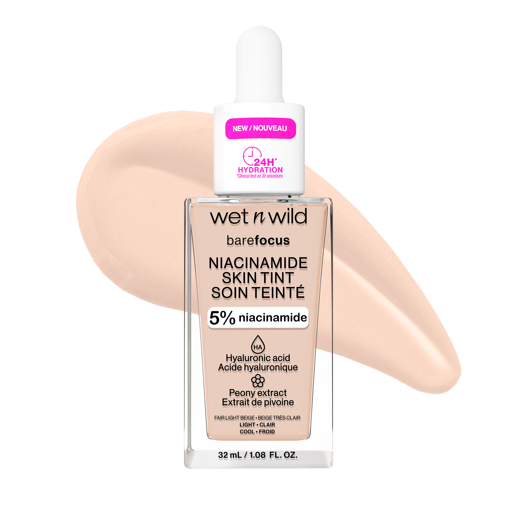 wet n wild Bare Focus Niacinamide Skin Tint | Fair Light Beige
