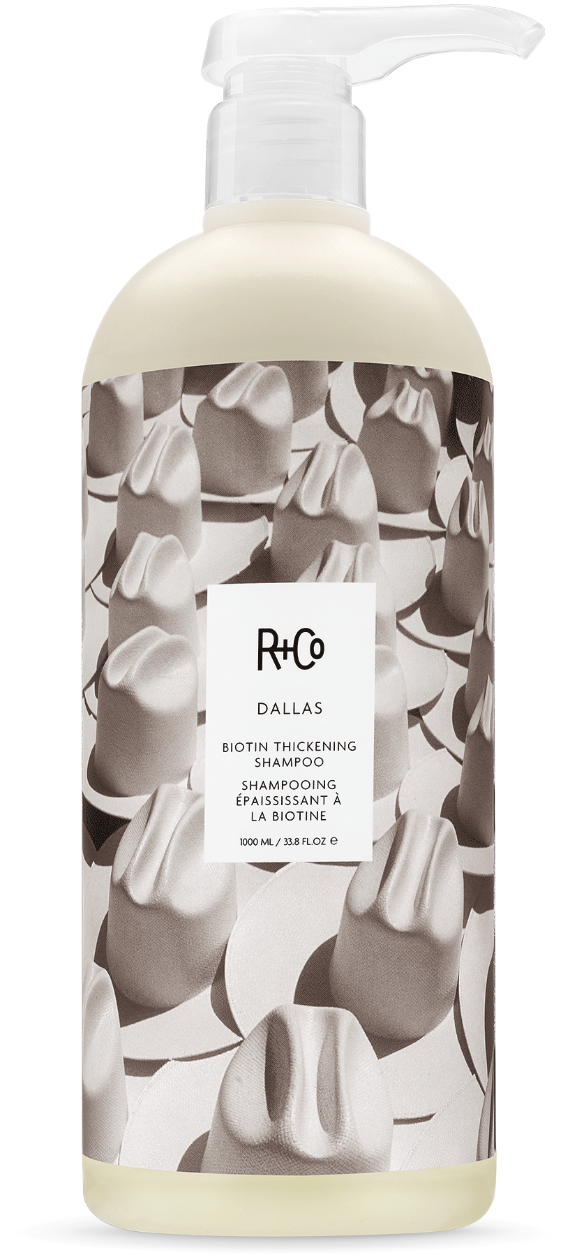 R+Co DALLAS Biotin Thickening Shampoo Retail Liter