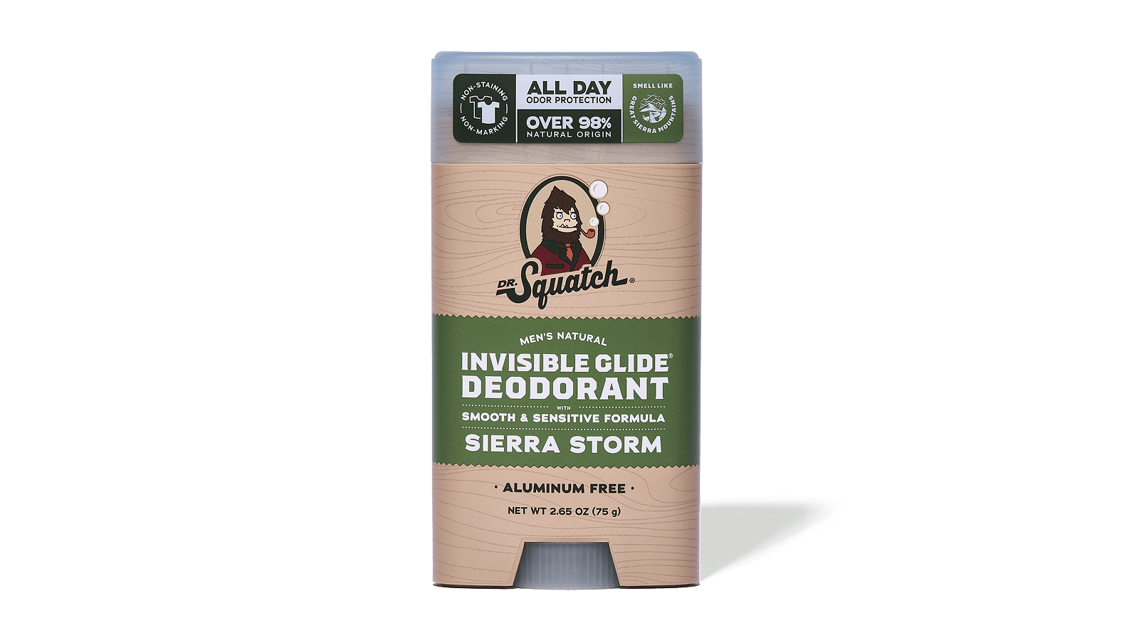 Dr. Squatch Sierra Storm Invisible Glide Deodorant