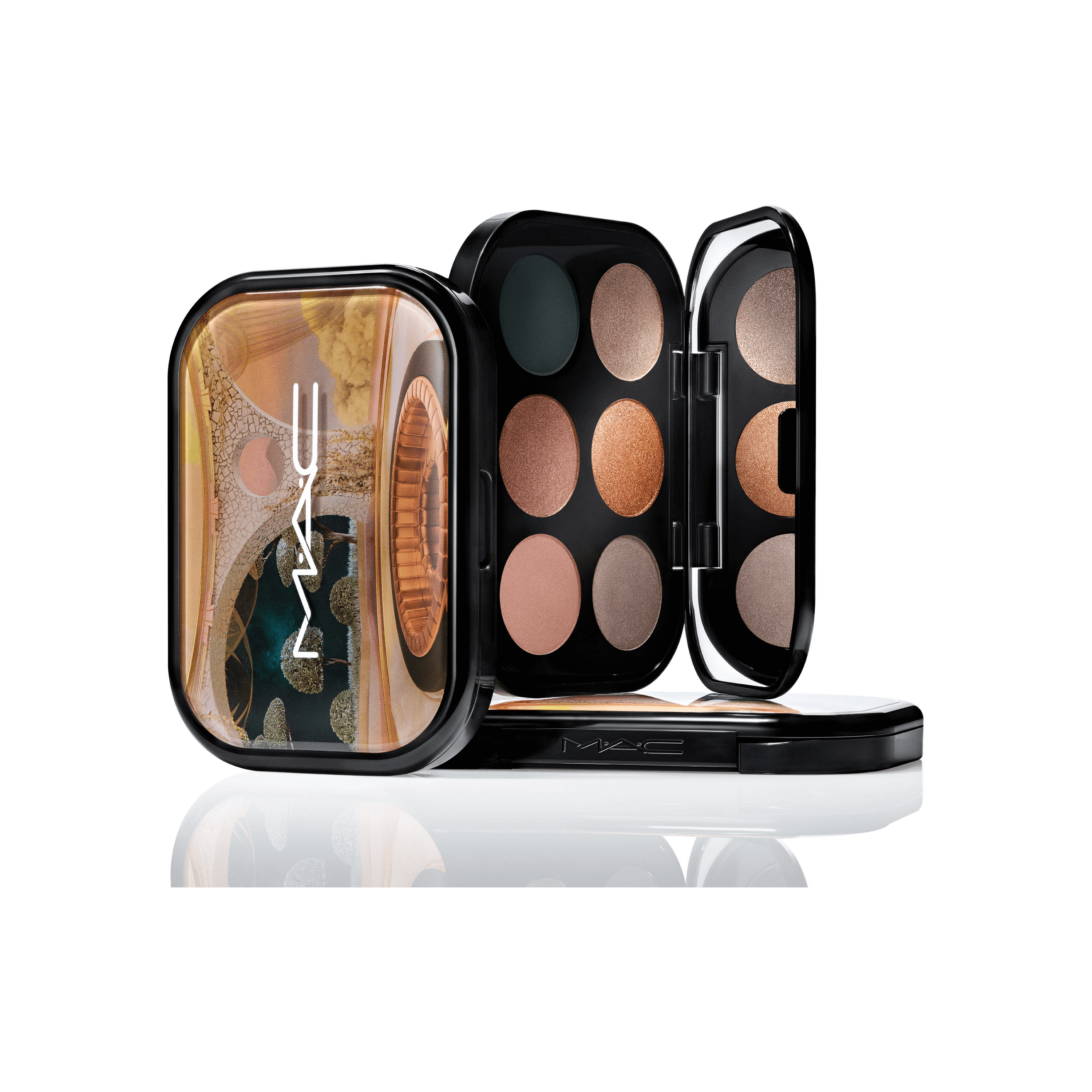 M·A·C Connect In Colour Eye Shadow Palette: Bronze Influence - Multi