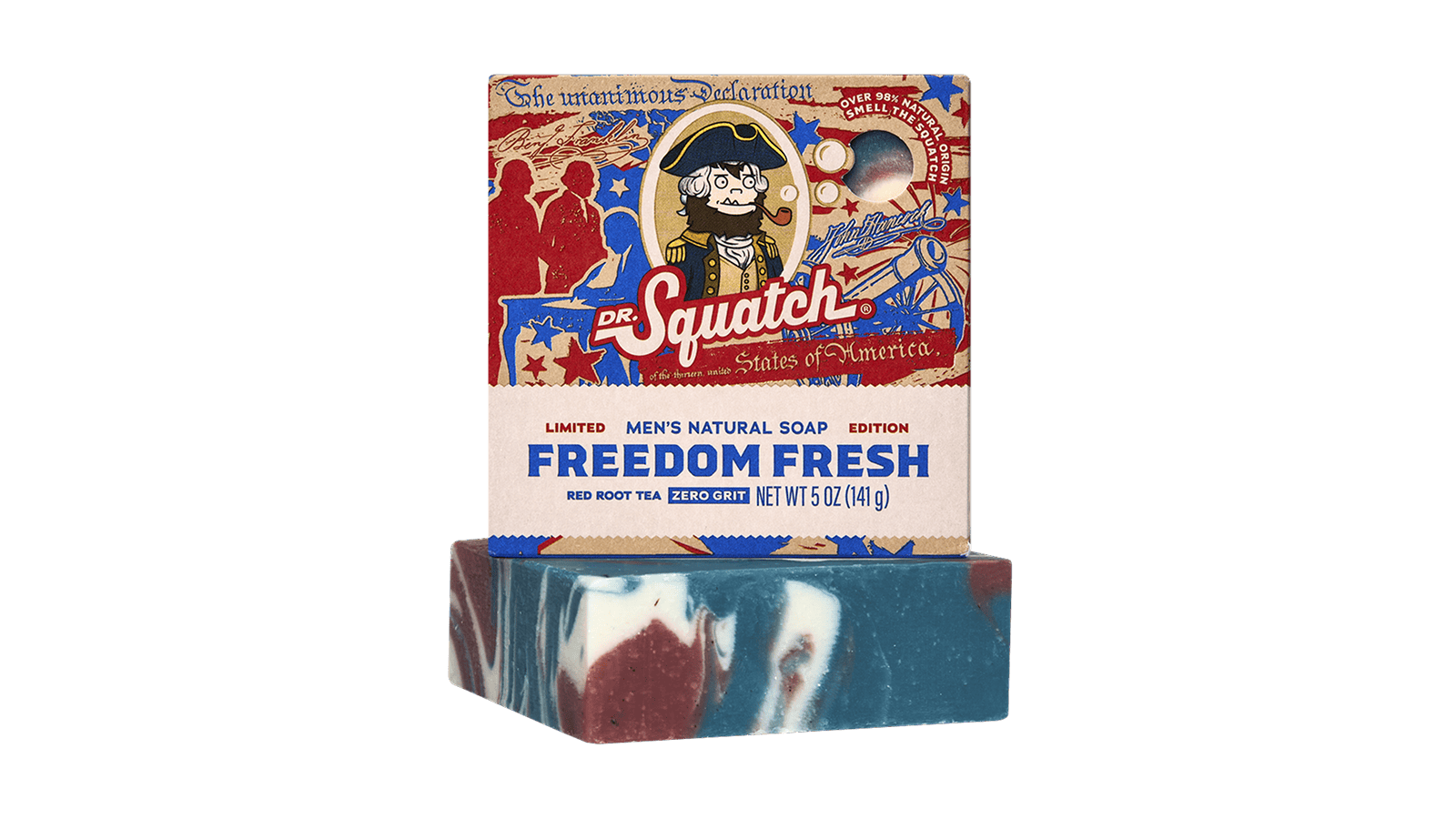 Dr. Squatch Freedom Fresh 250th Anniversary