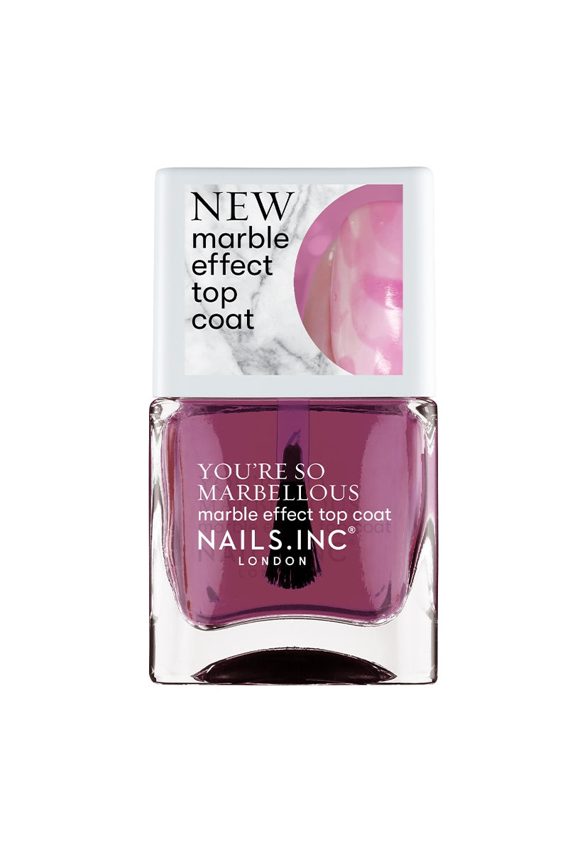 Nails.INC May The Quartz Be With You Marble Effect Nail Polish