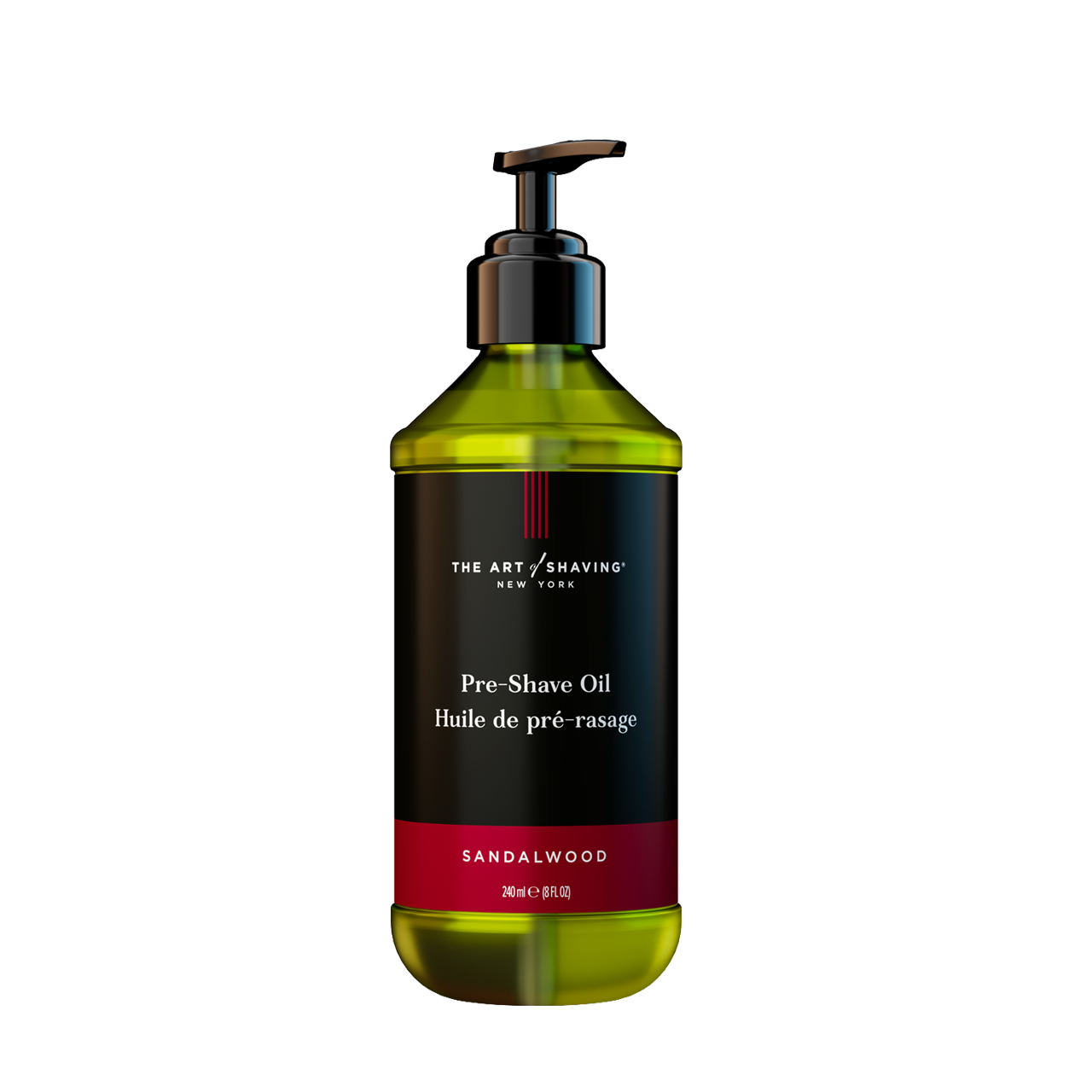 The Art of Shaving Sandalwood Pre-Shave Oil 8 oz