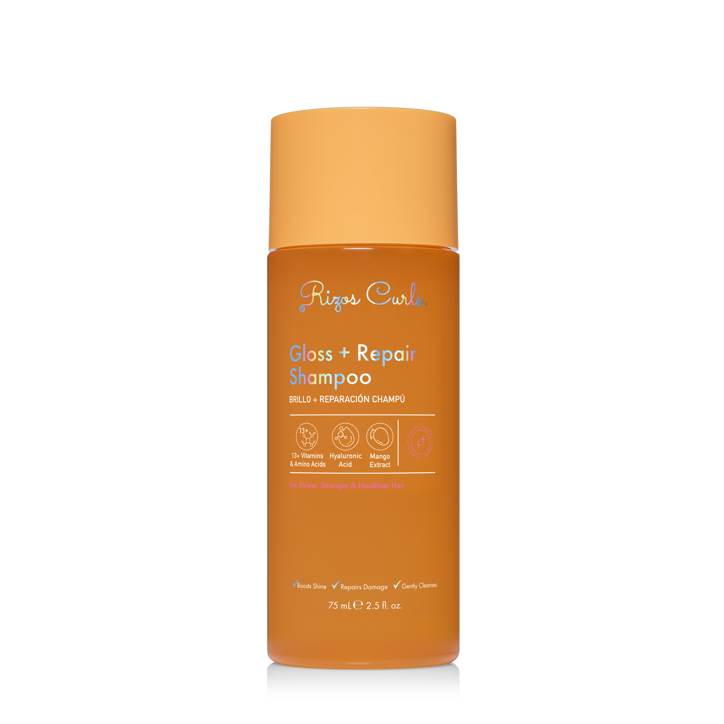 Rizos Curls Travel Size Gloss + Repair Hair Shampoo