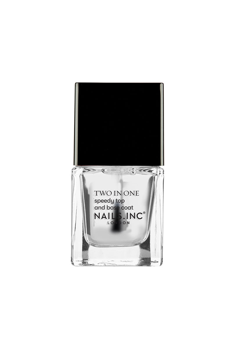 Nails.INC Mini Speedy 2 In 1 Base and Top Coat 5ml