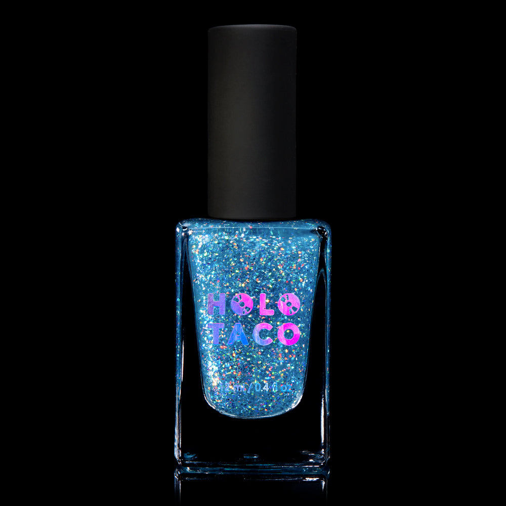 Holo Taco Blue Flakie Holo Taco