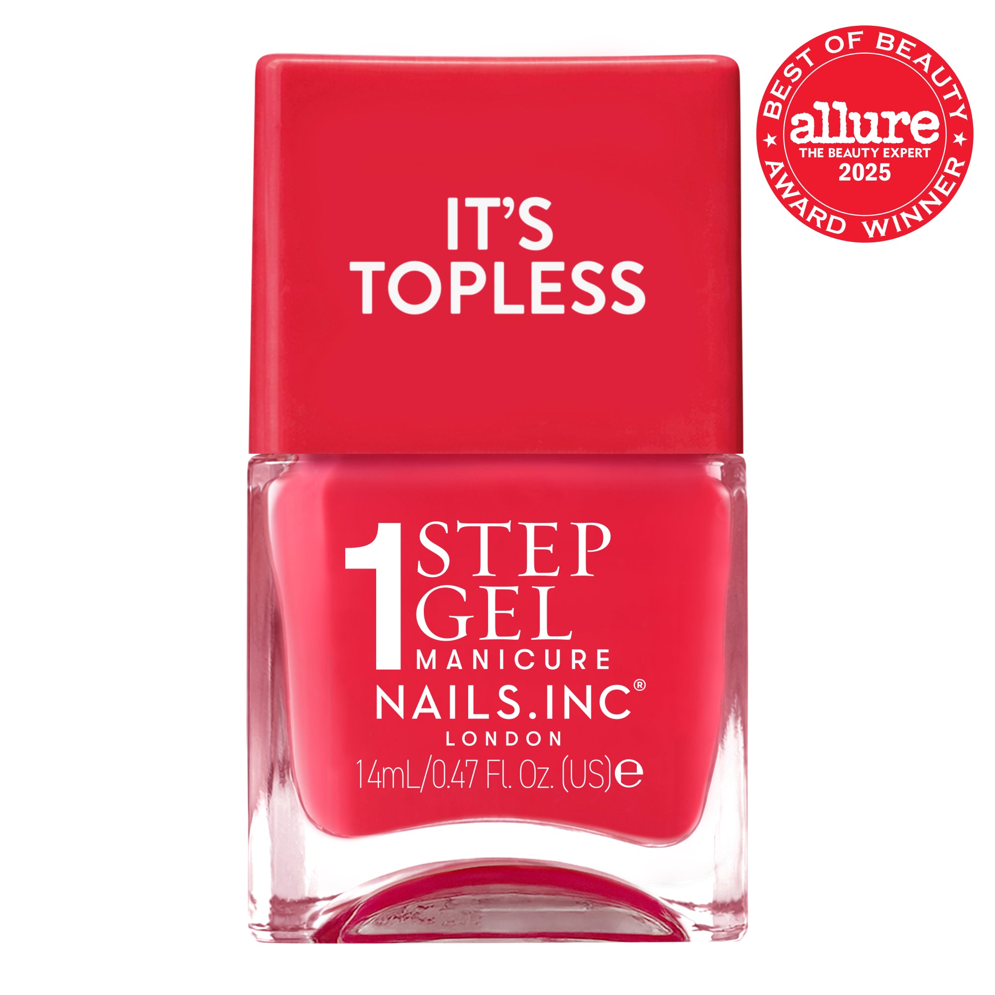 Nails.INC India – 1-Step Gel It's Topless Nail Polish