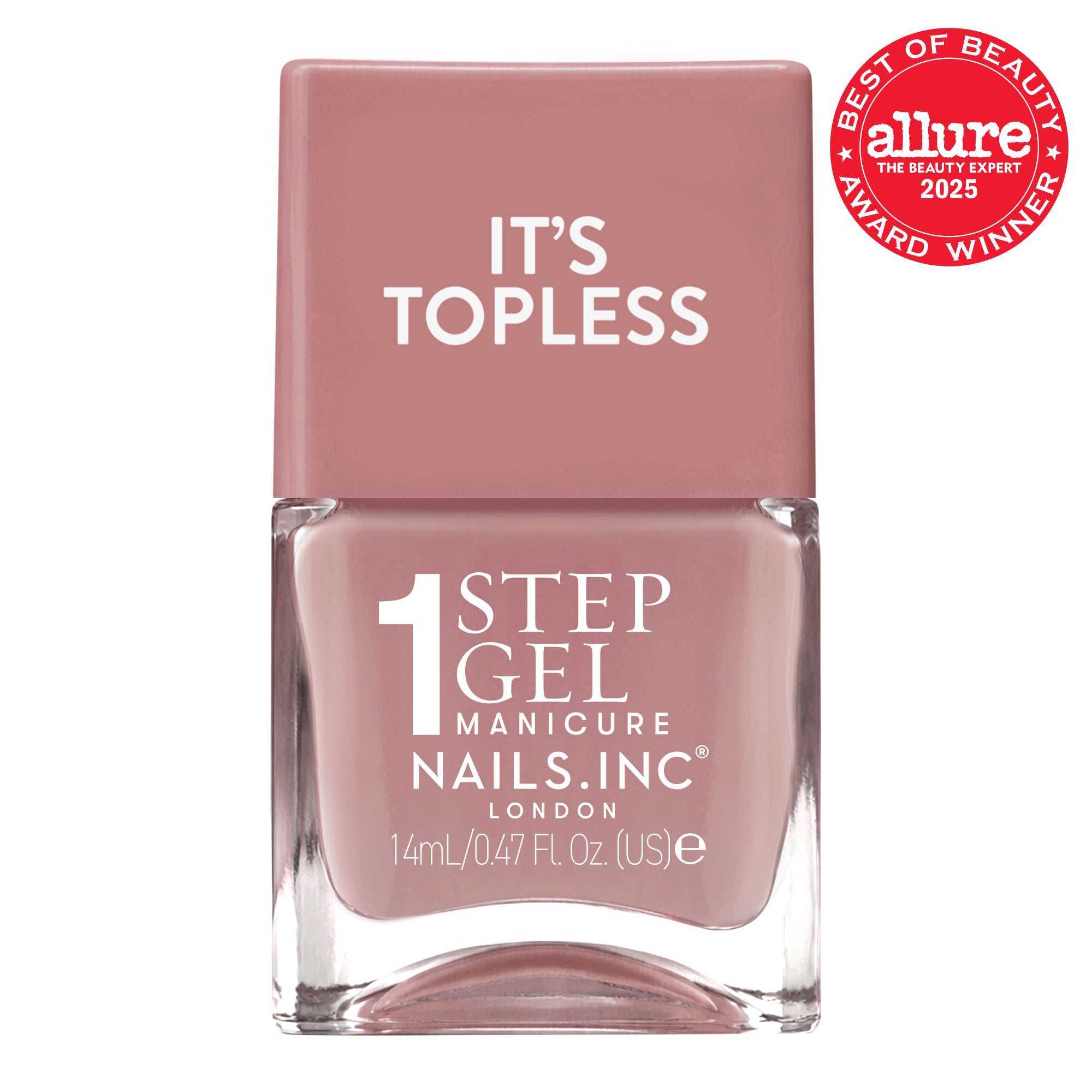 Nails.INC Felicity – 1-Step Gel It's Topless Nail Polish