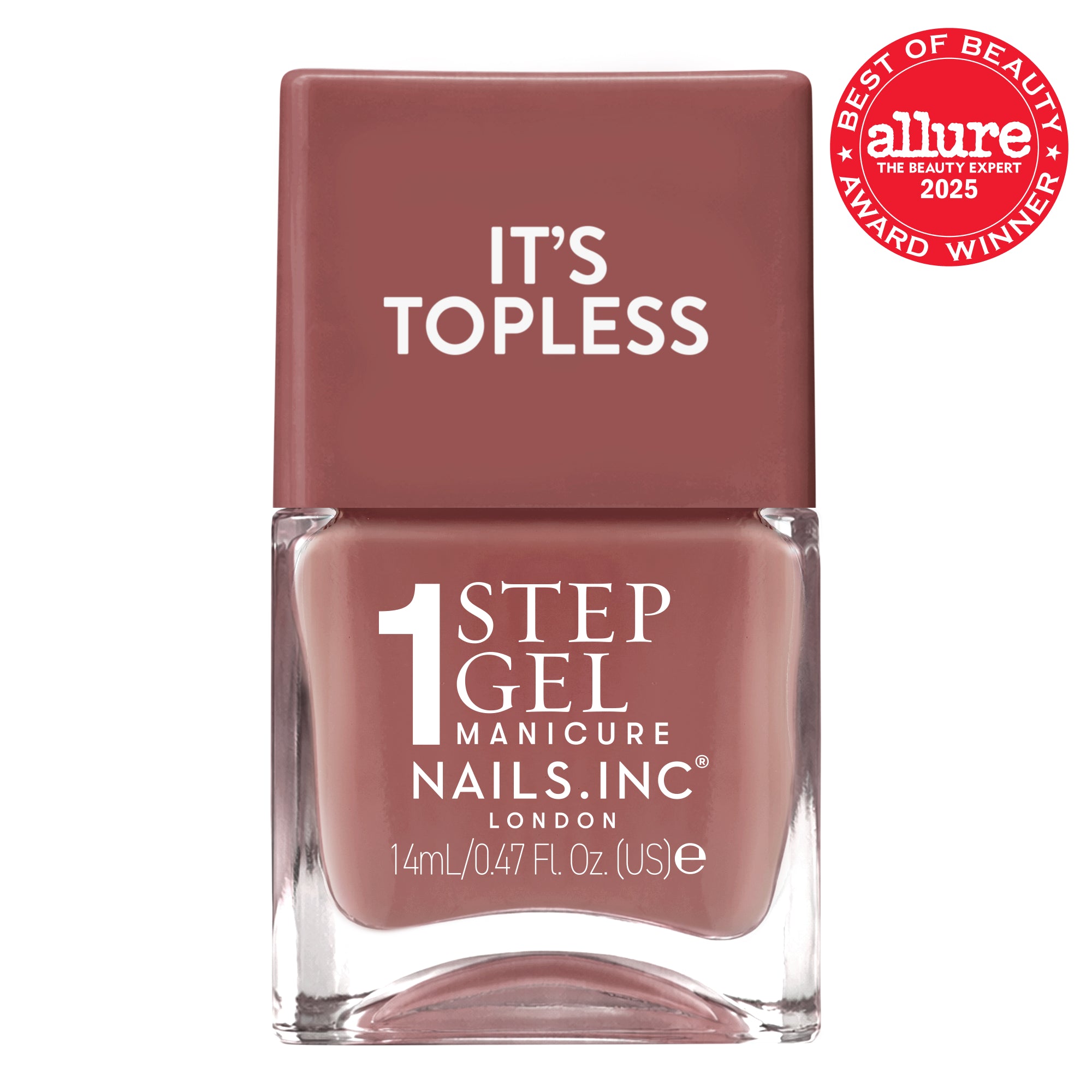 Nails.INC Alexis – 1-Step Gel It's Topless Nail Polish