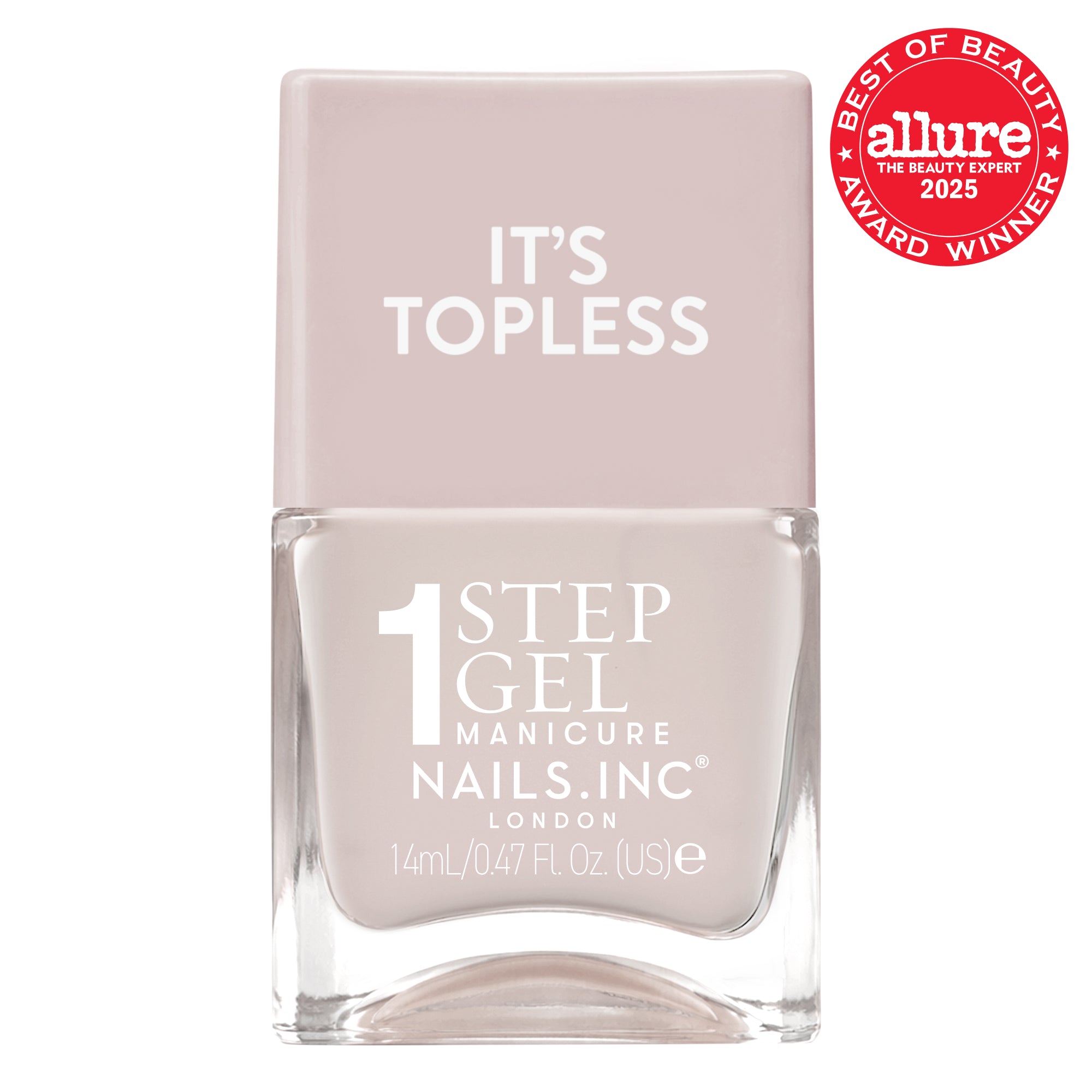 Nails.INC Melissa – 1-Step Gel It's Topless Nail Polish