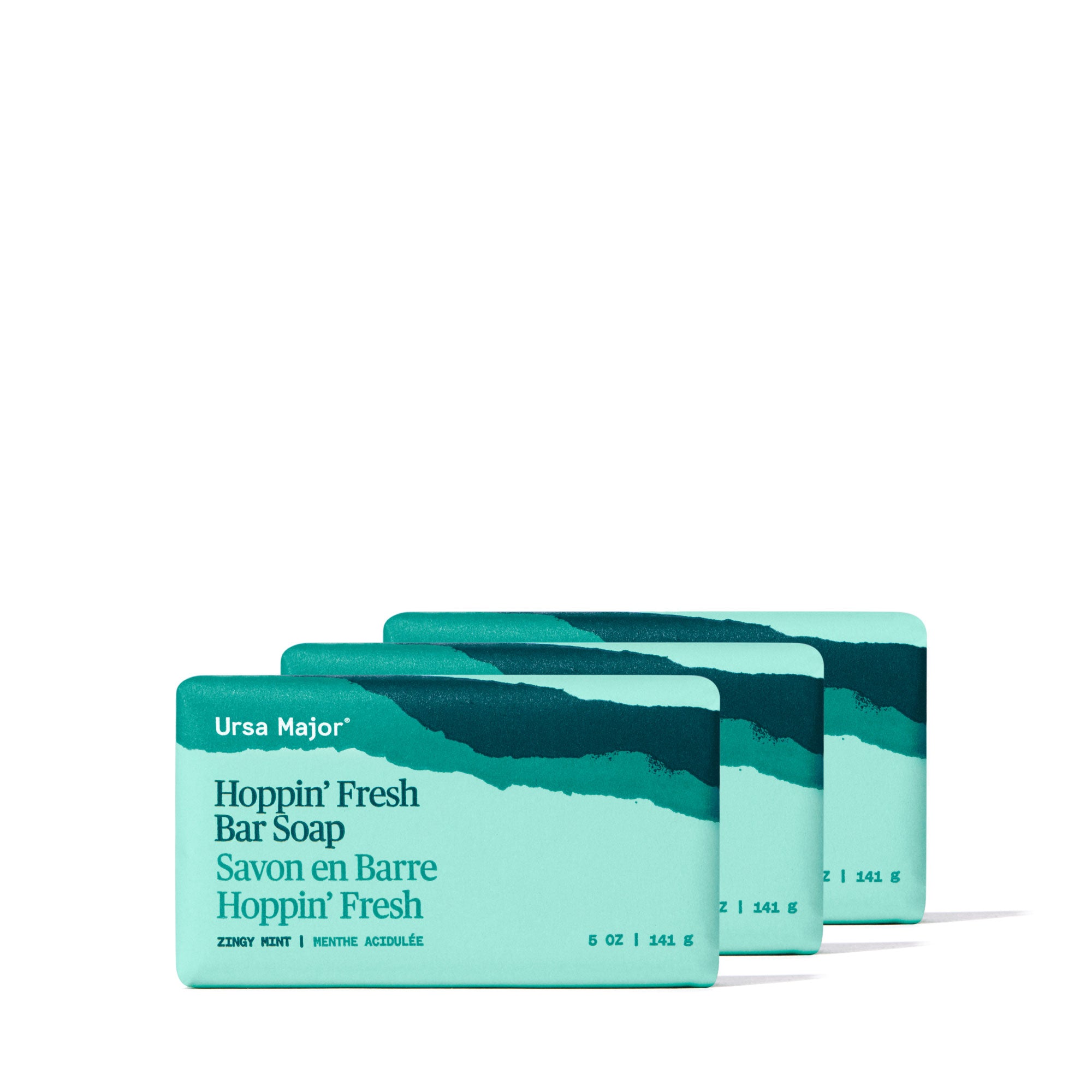 Ursa Major Hoppin’ Fresh Bar Soap Three-Pack