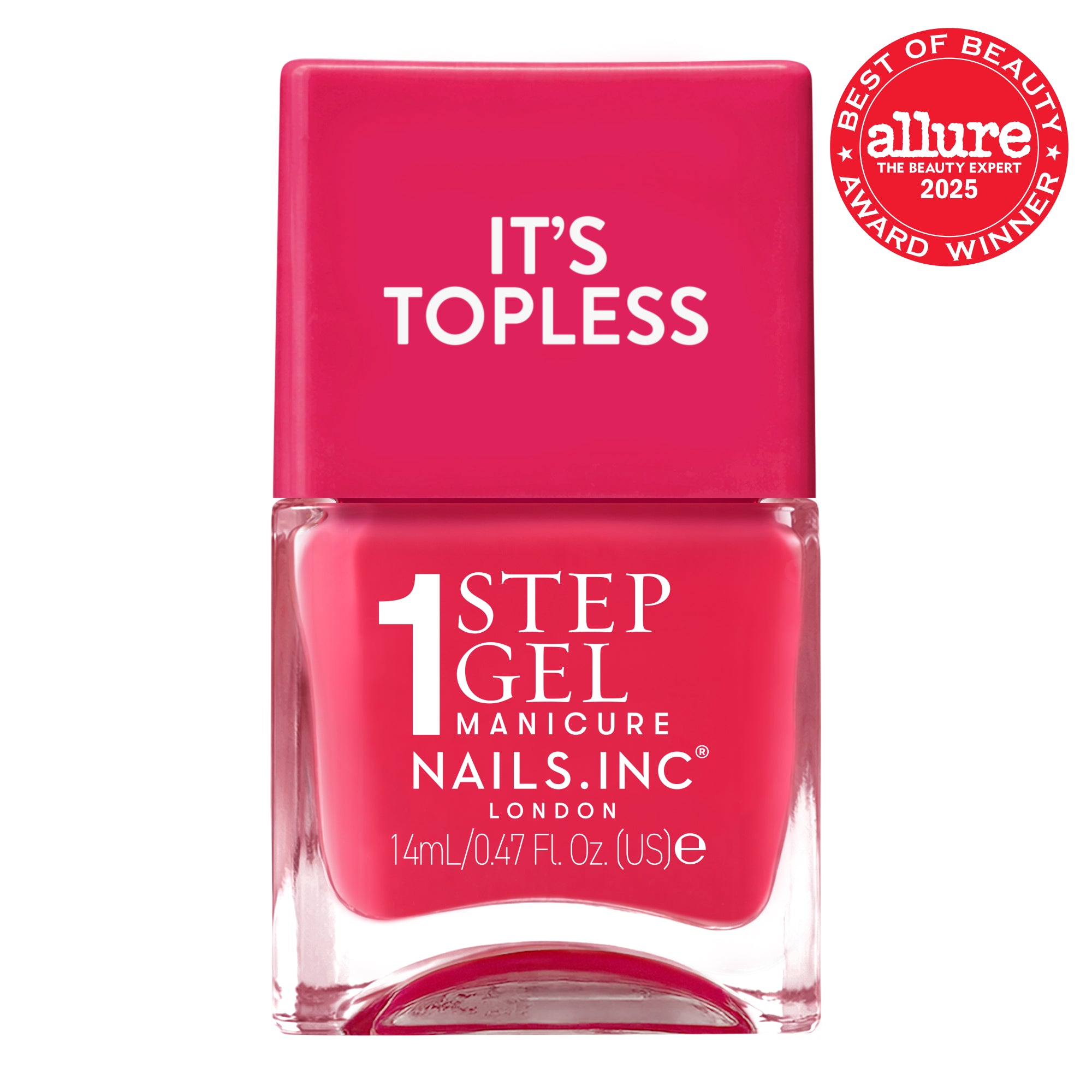 Nails.INC Leah – 1-Step Gel It's Topless Nail Polish