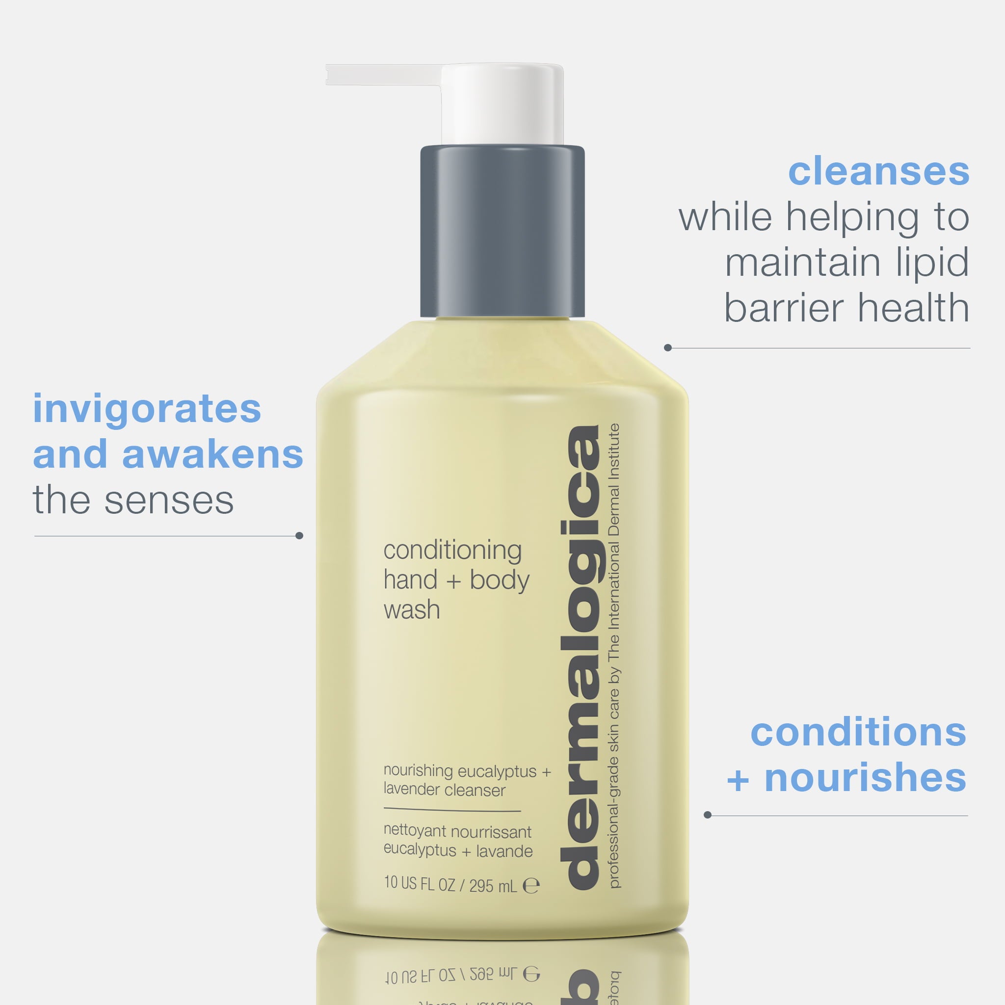 Dermalogica conditioning hand + body wash